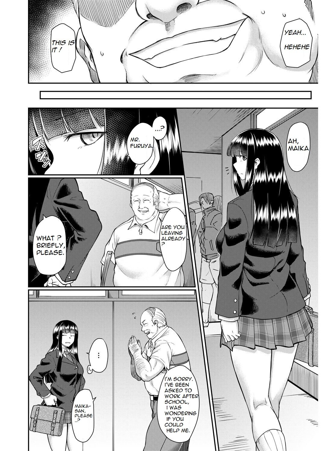 Old teacher fuck Aoki's sisters page 21