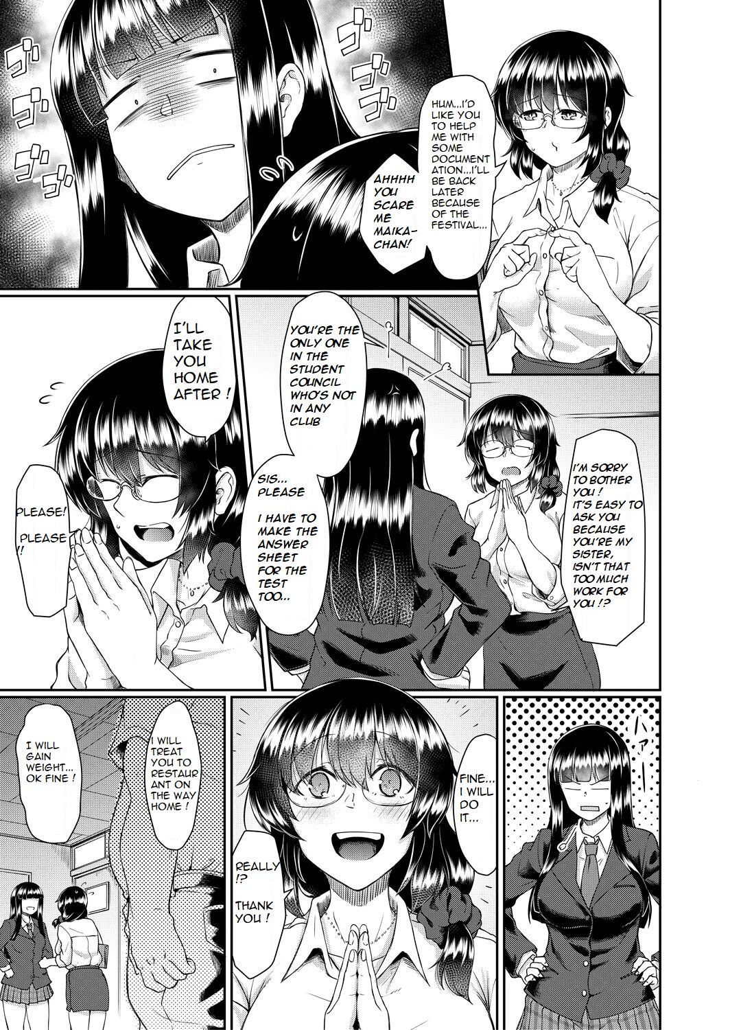 Old teacher fuck Aoki's sisters page 4