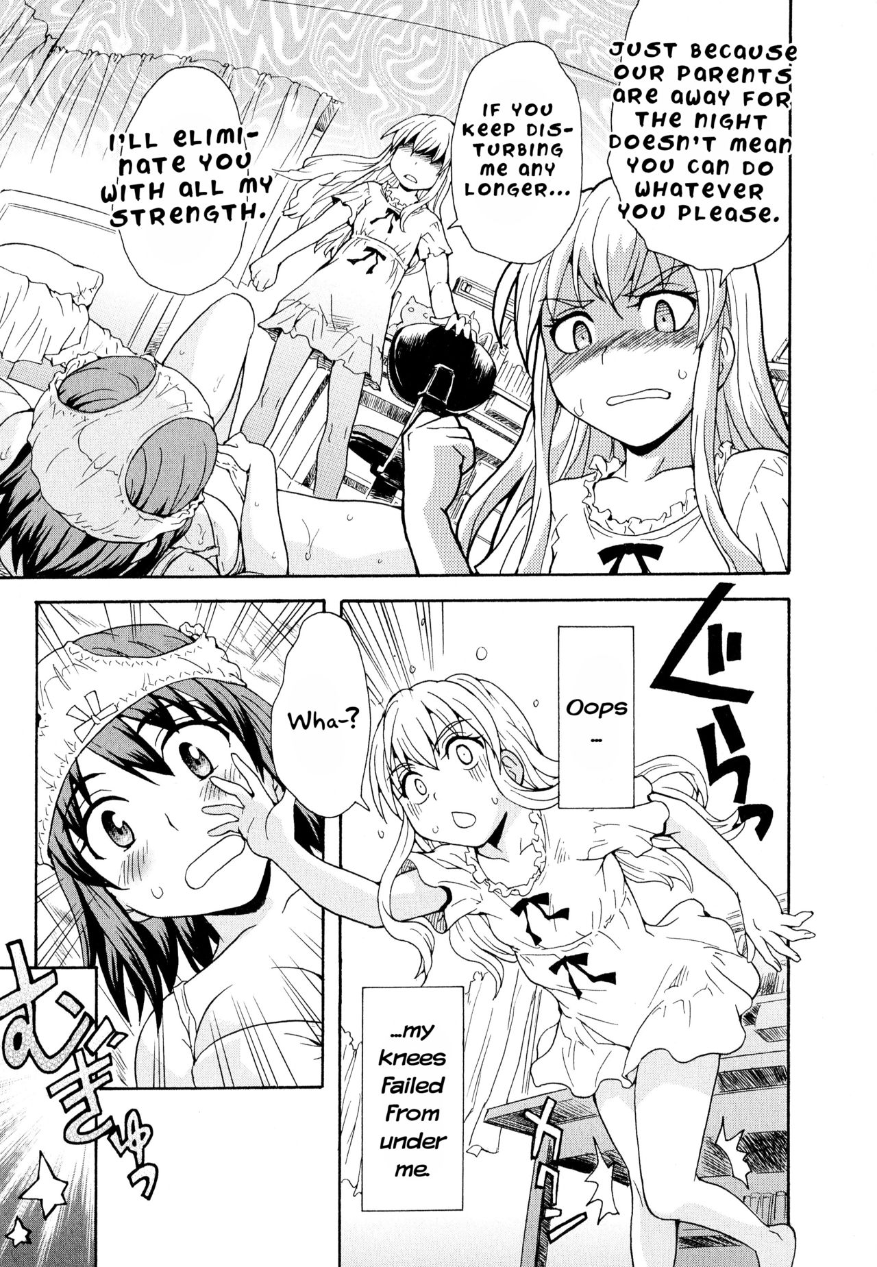 Older sister that loves her younger sister page 9