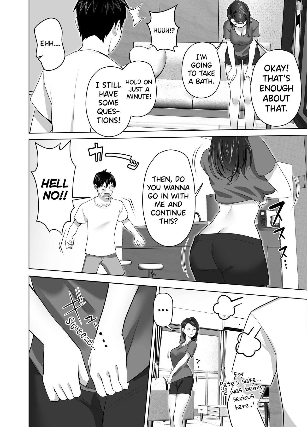 Omae no Kaa-chan Sugee Yokatta yo. page 34