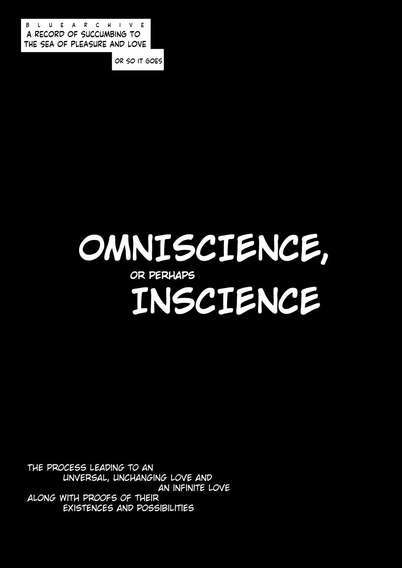 Omniscience, or perhaps inscience. page 26