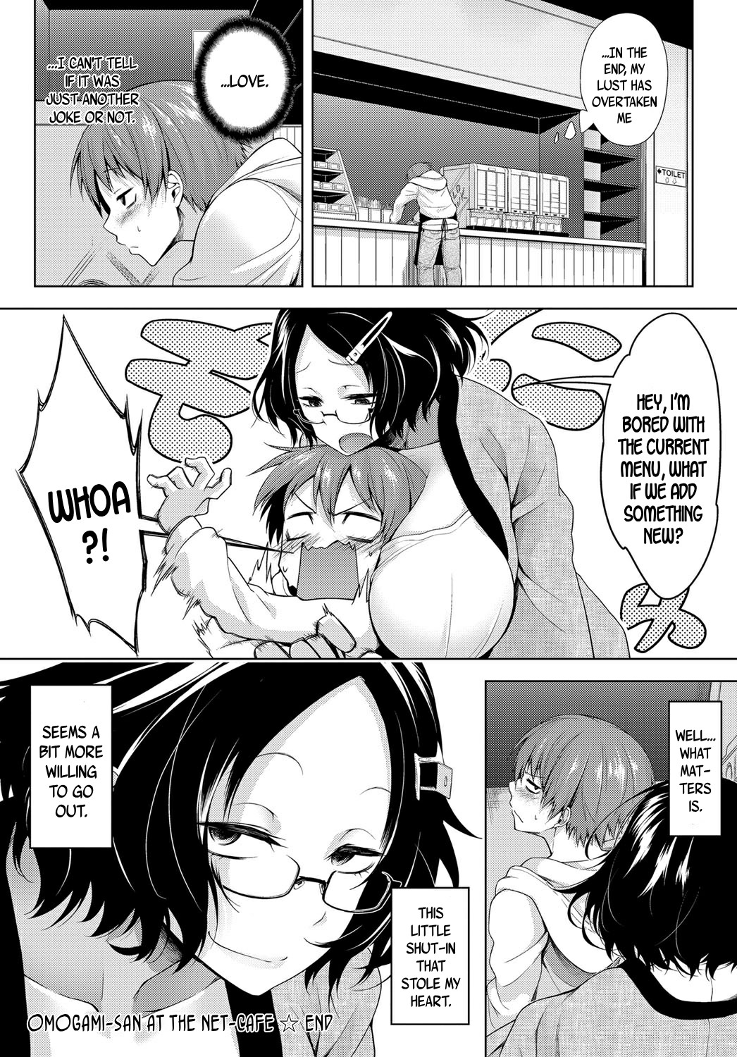 Omogami-san at the Net-Cafe page 22
