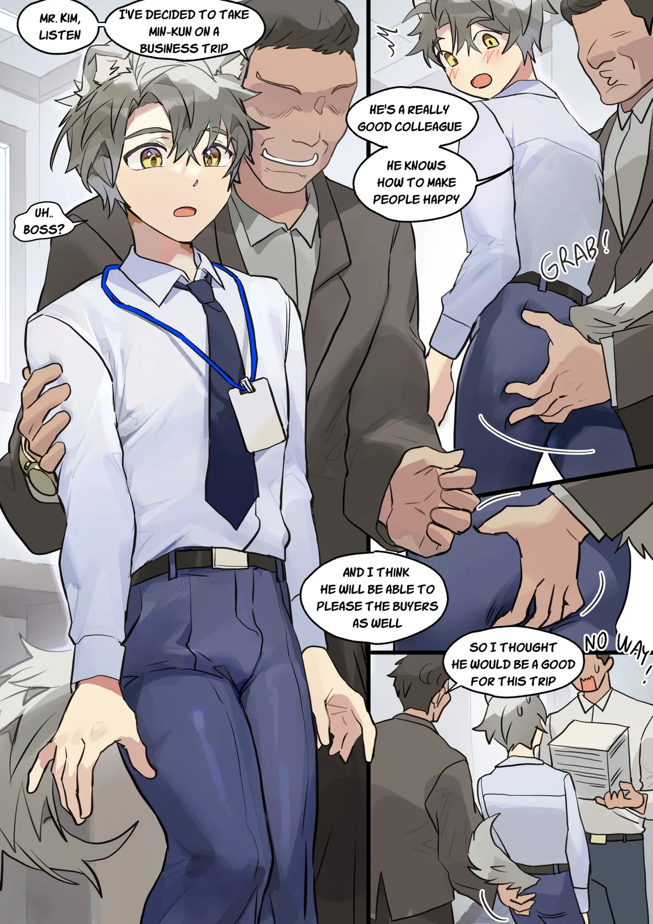 On a Business Trip with Min page 1