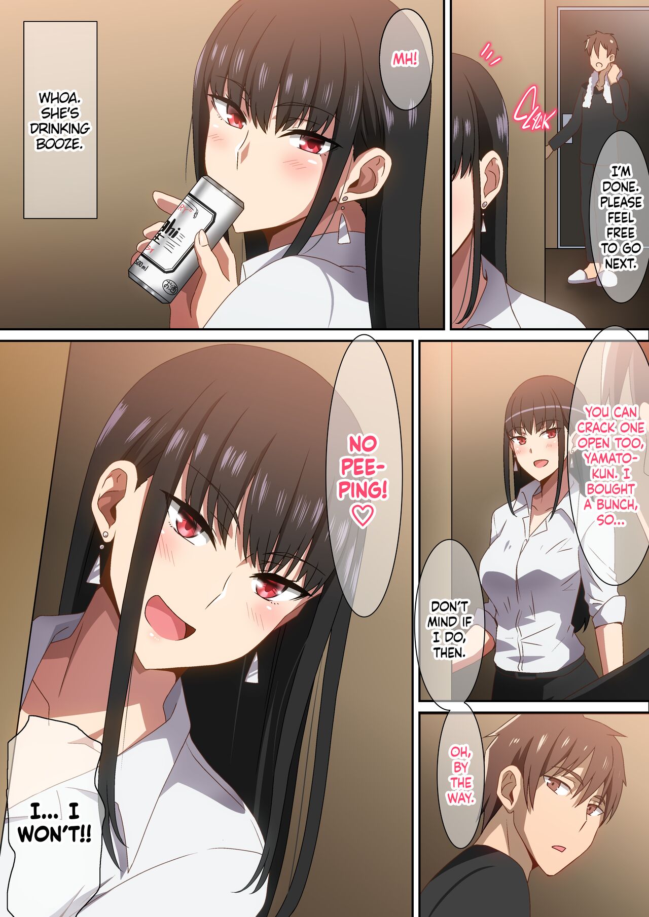 On a Business Trip!! page 4