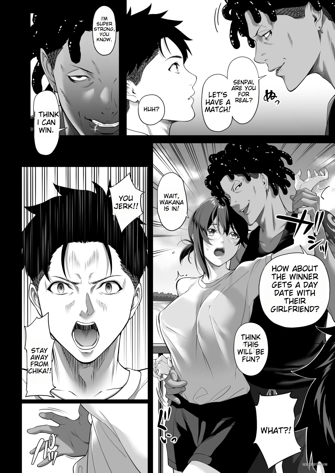 On a shivering night... ~The reason why I gave my body to a scumbag junior~ Part 1 page 13