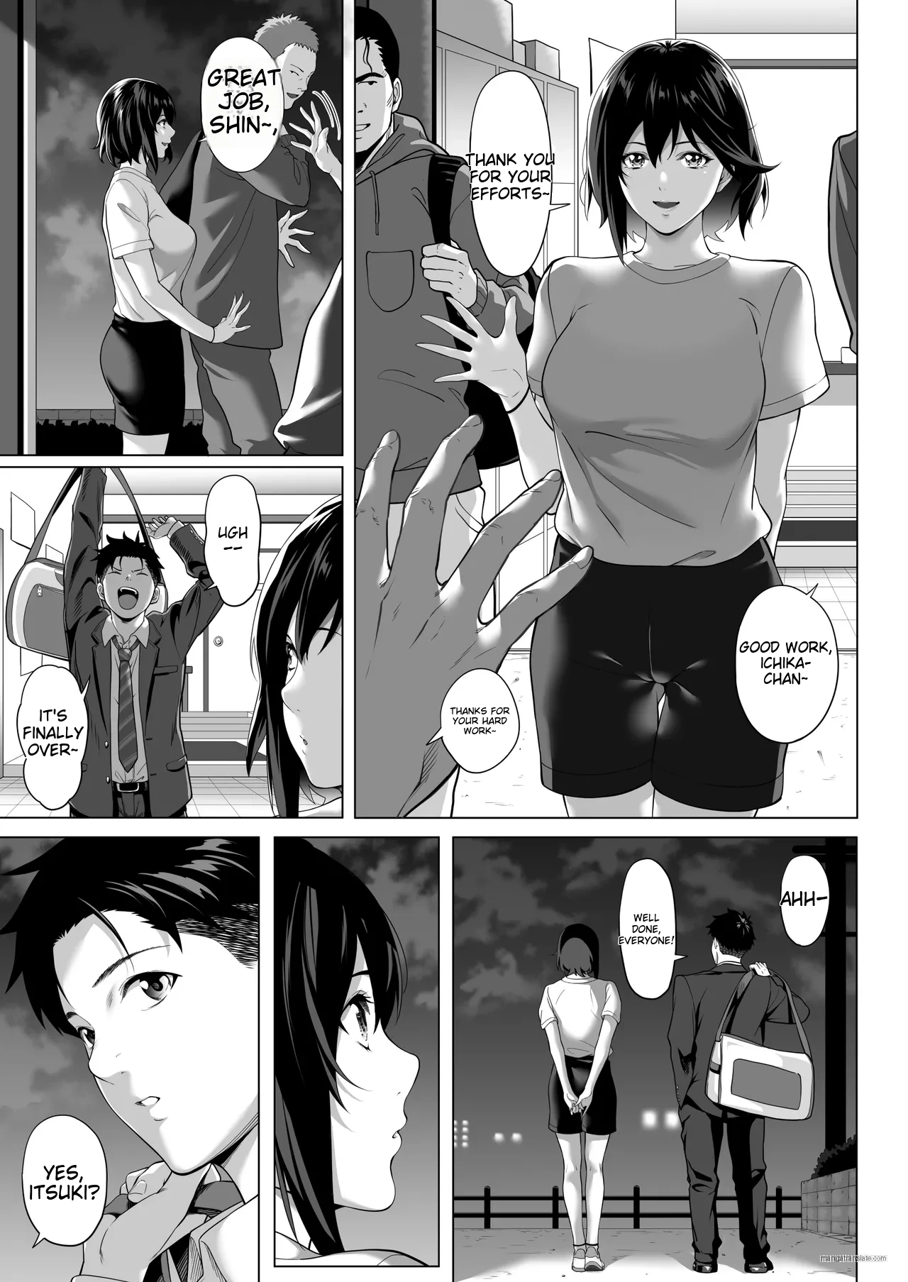 On a shivering night... ~The reason why I gave my body to a scumbag junior~ Part 1 page 16