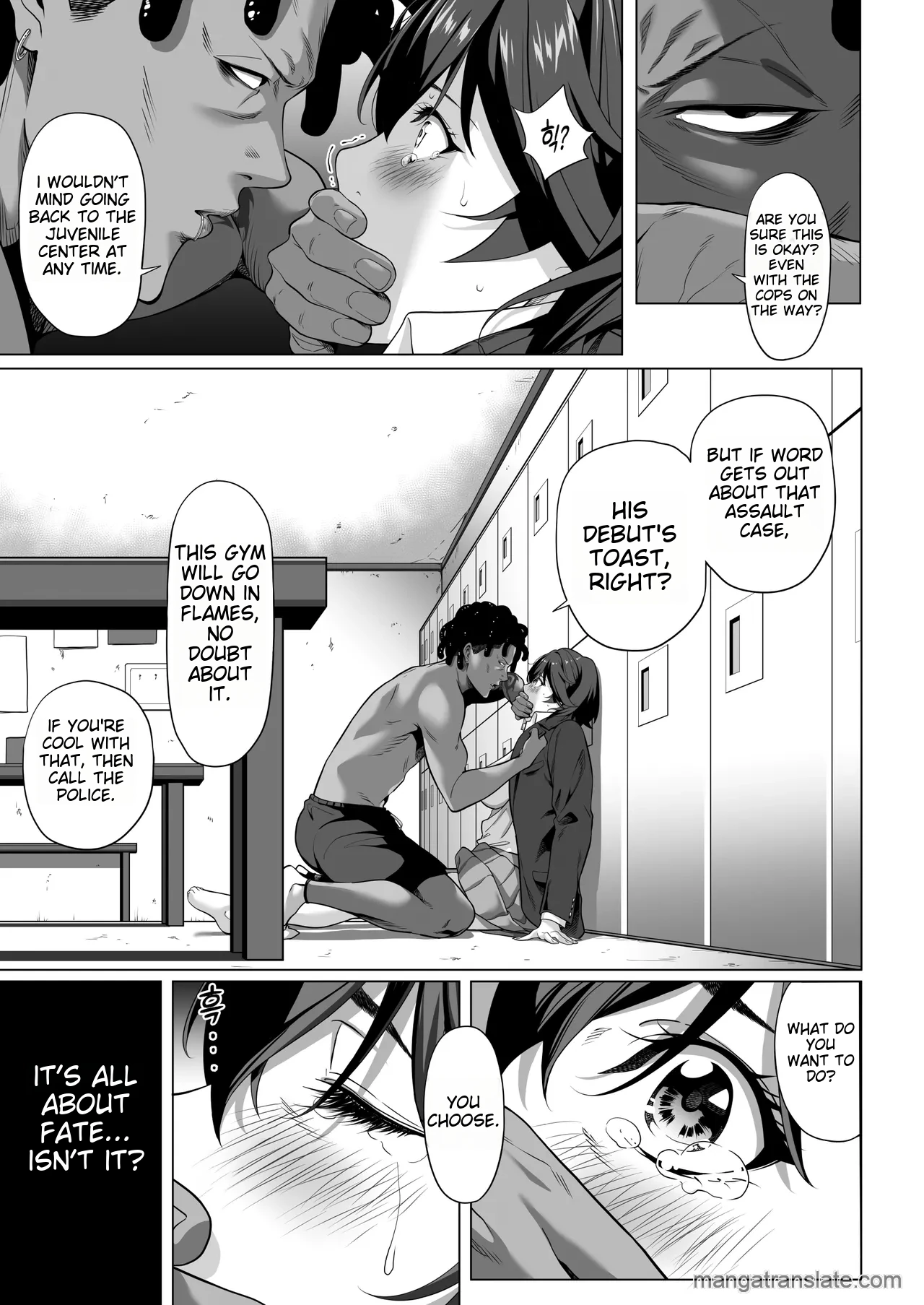 On a shivering night... ~The reason why I gave my body to a scumbag junior~ Part 1 page 30