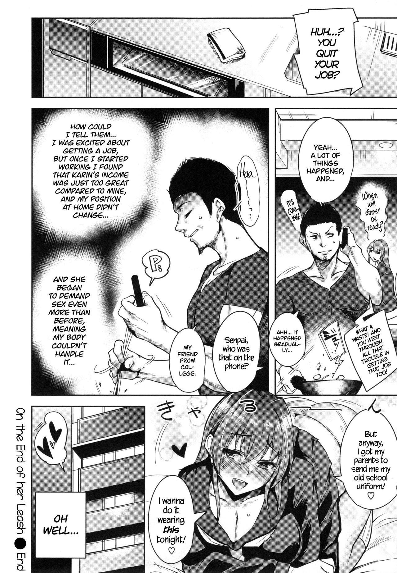 On the End of Her Leash page 20
