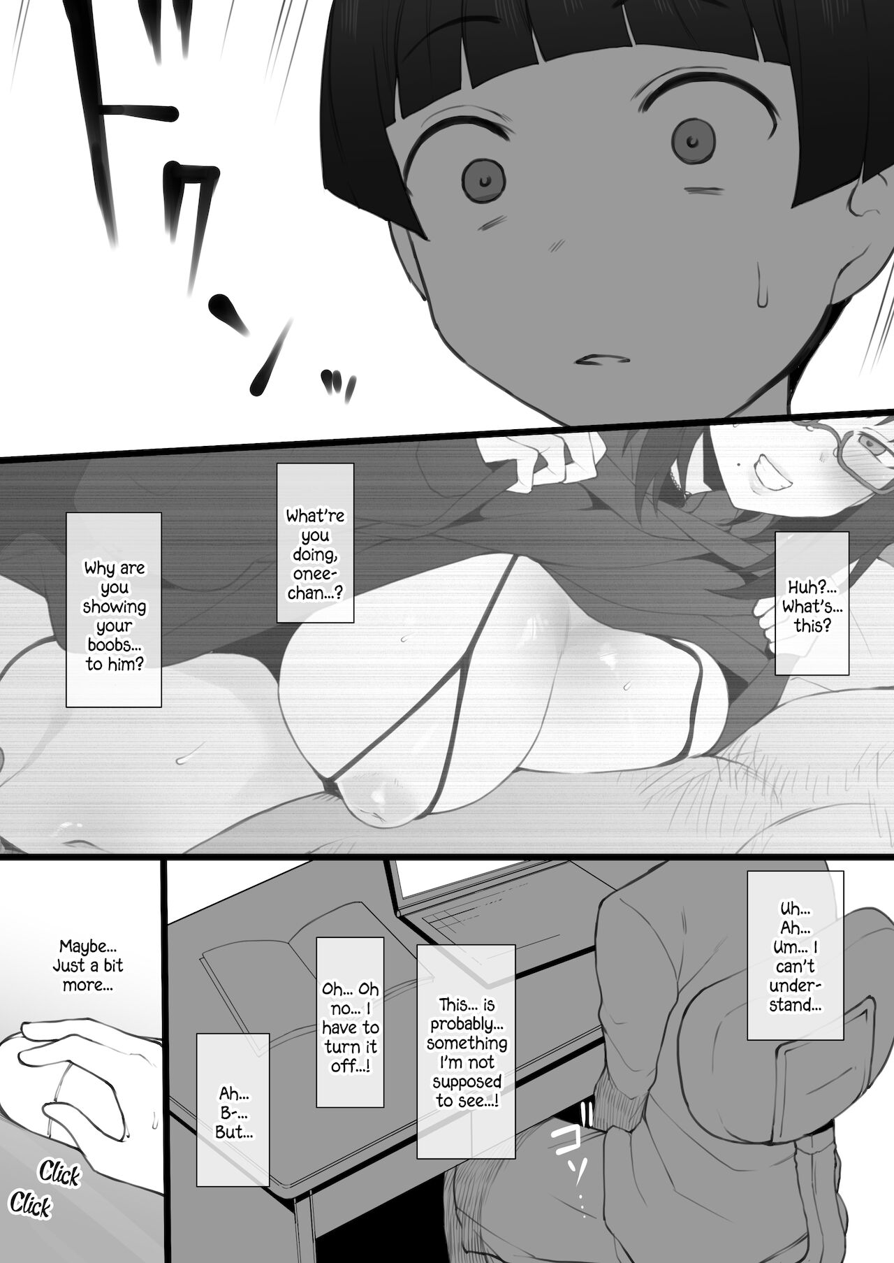 On the Laptop My Beloved Big Sister Lent Me… page 8