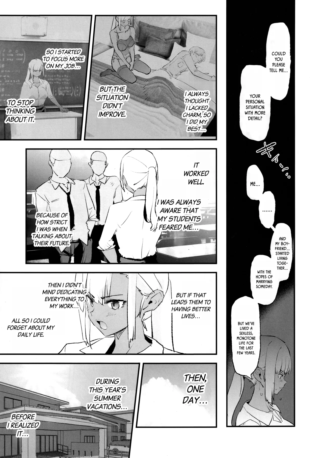 Onaho Gasshuku Saimin Dosukebe Interview + Omake page 18