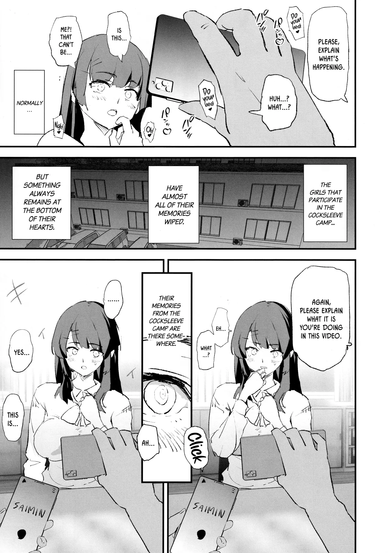 Onaho Gasshuku Saimin Dosukebe Interview + Omake page 6
