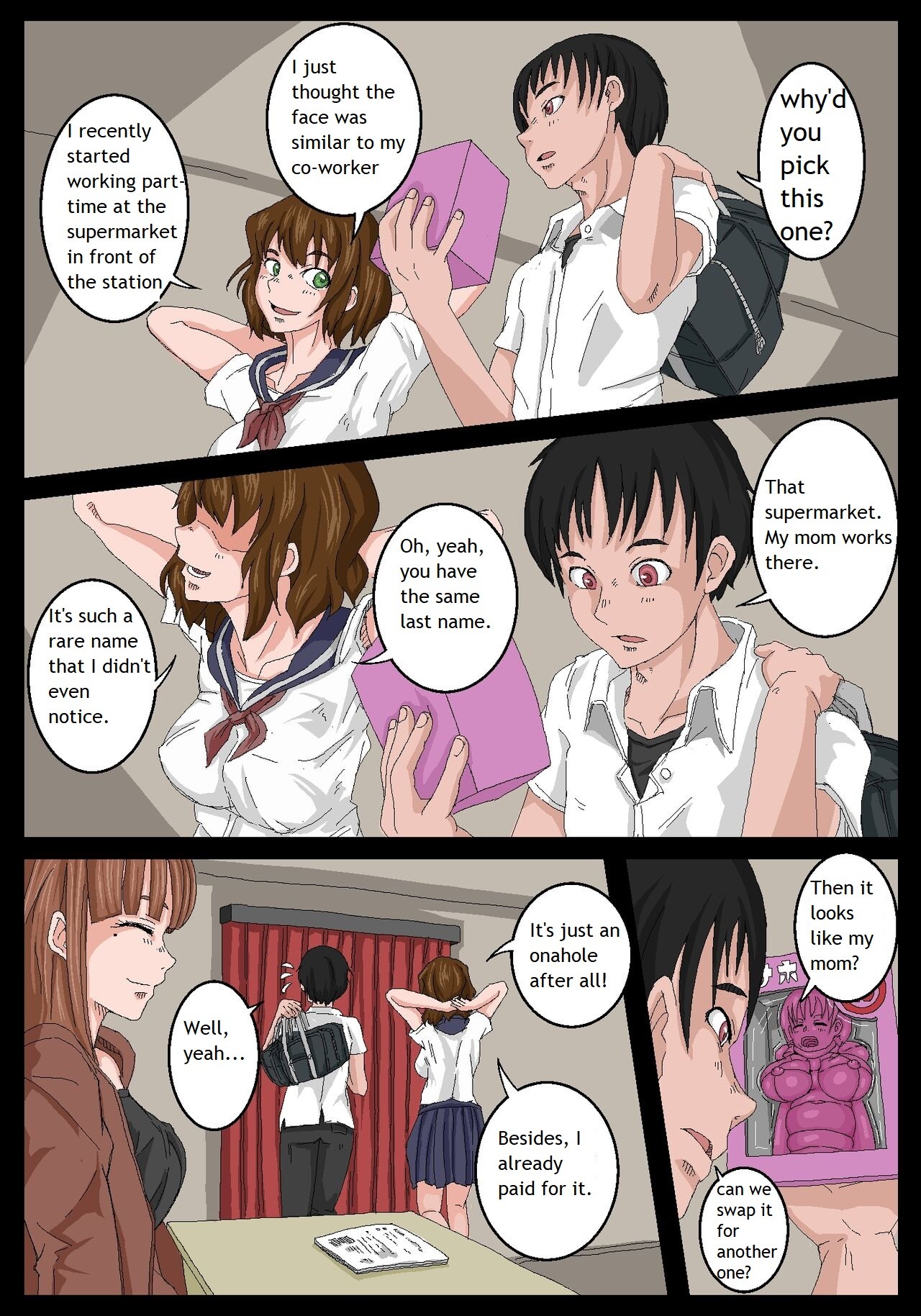 Onaho Senpai. EXTRA. 01 page 2