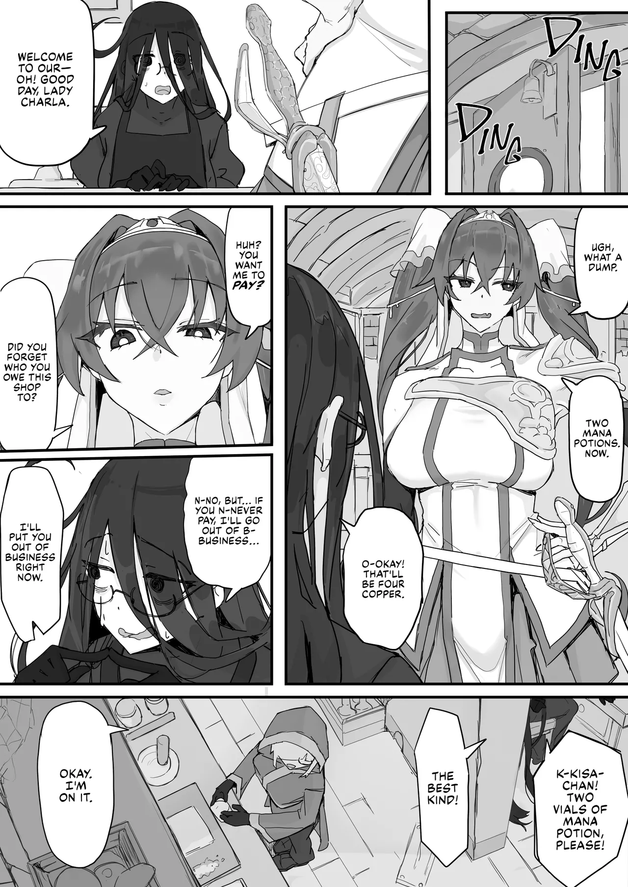 Onahole Potion ① - ② page 10