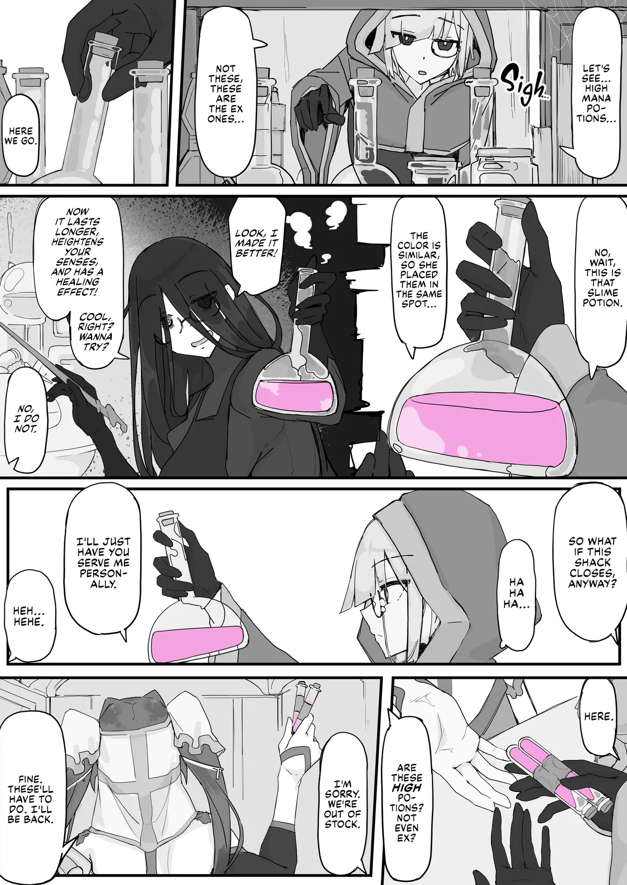 Onahole Potion ① - ② page 11