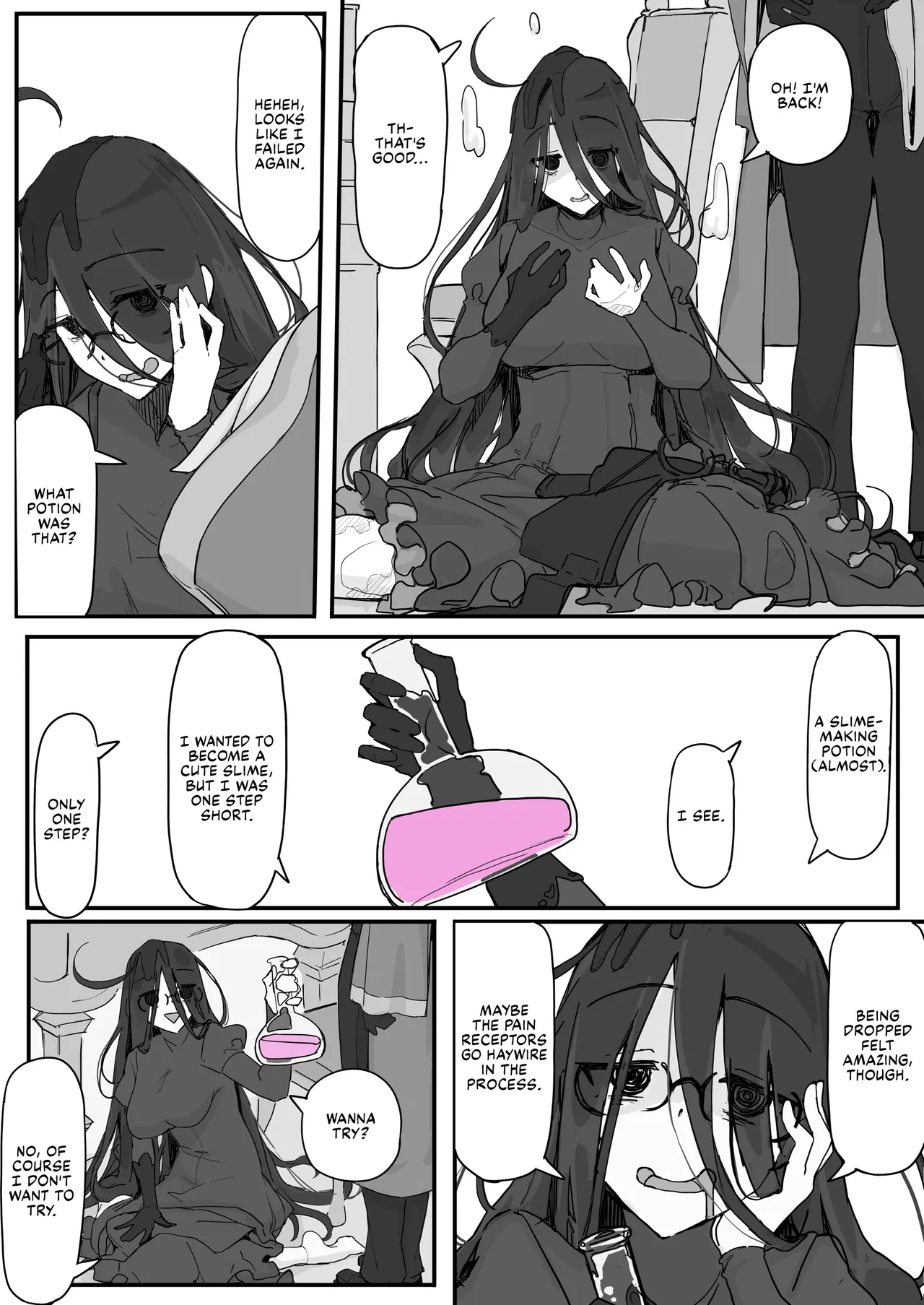 Onahole Potion ① - ② page 8