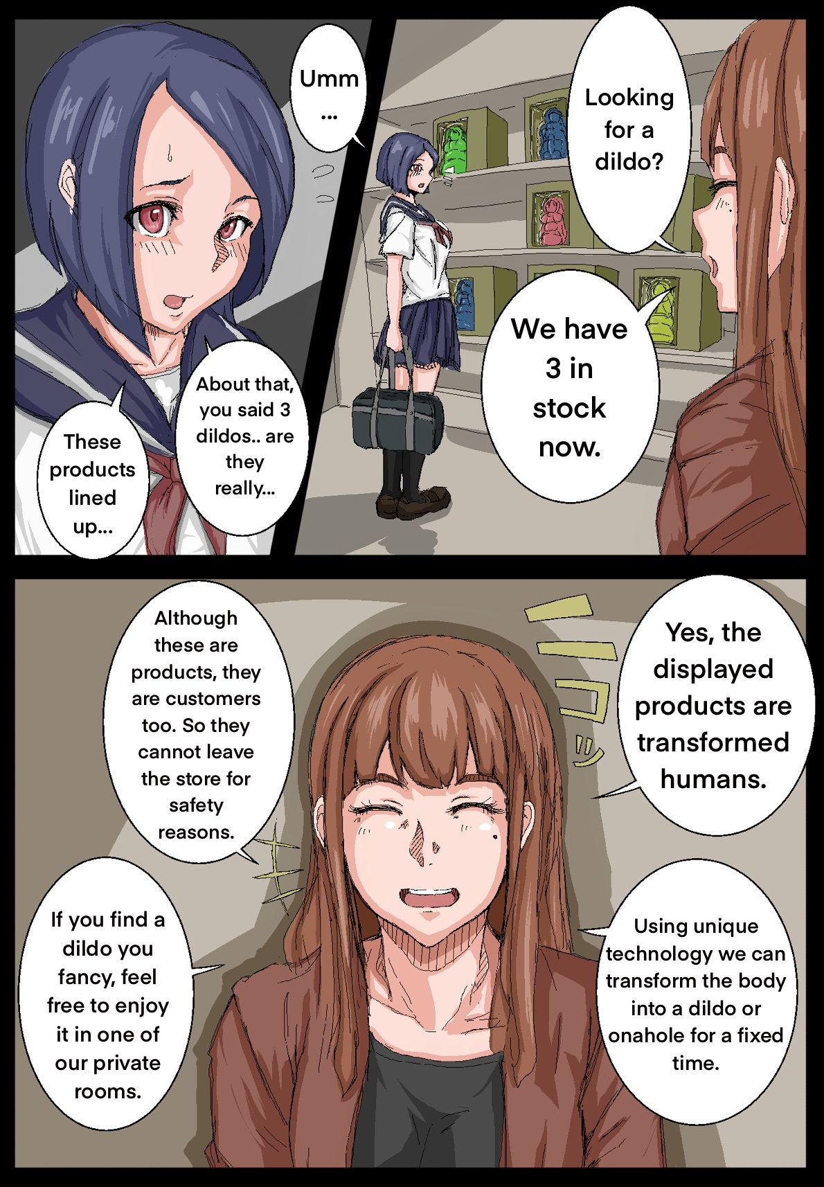 Onahole Senpai. page 5