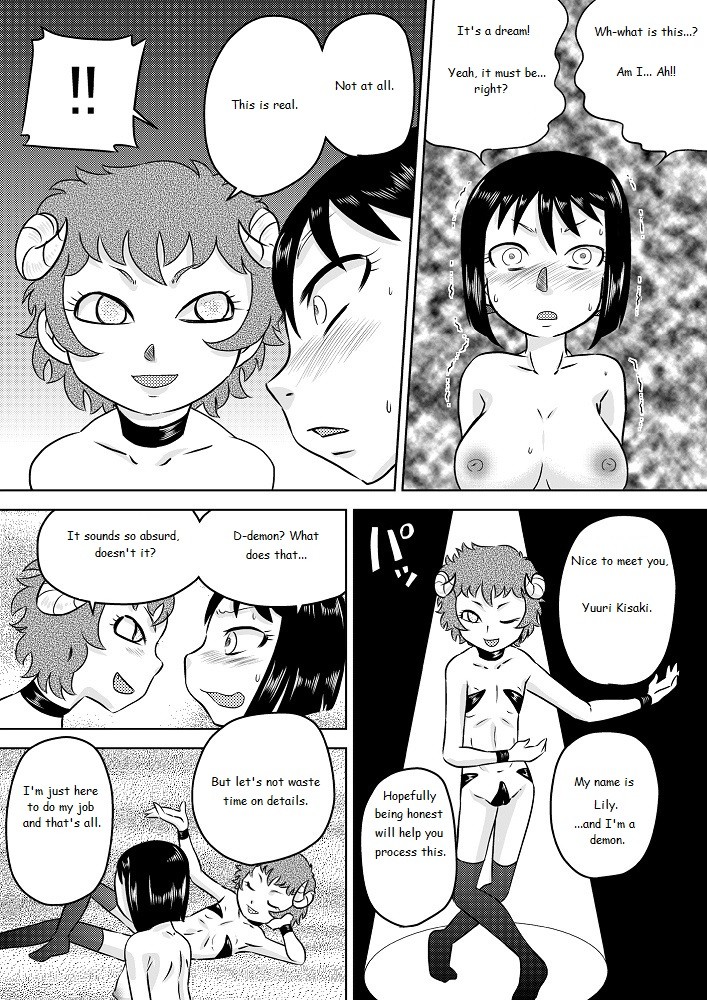 Onaholized Girl x Futanarized Girl page 4