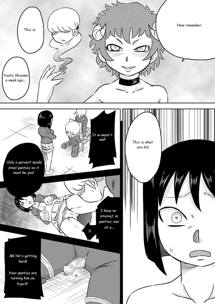 Onaholized Girl x Futanarized Girl page 5