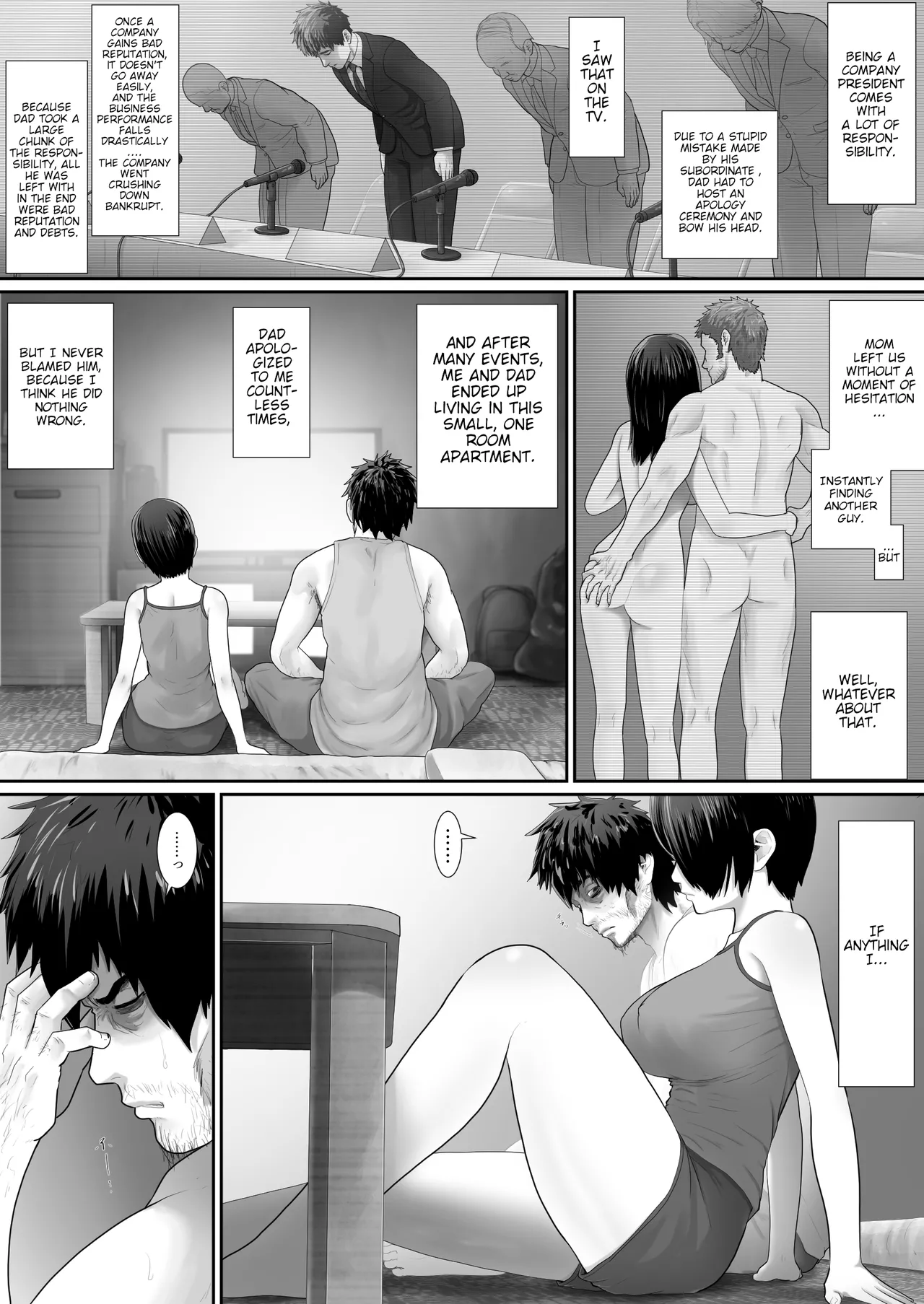 One Room, Father and Daughter Living Together page 10