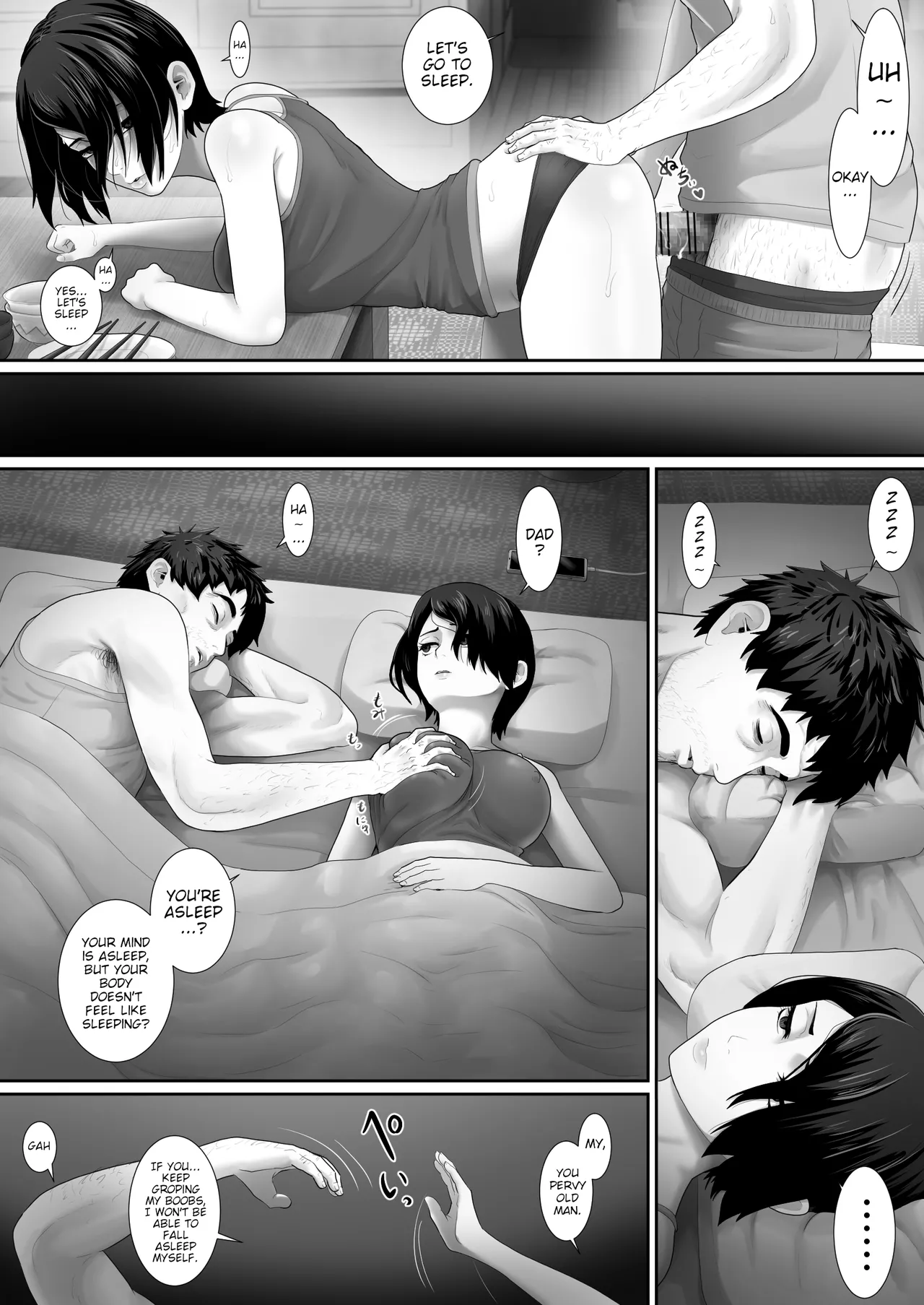 One Room, Father and Daughter Living Together page 23