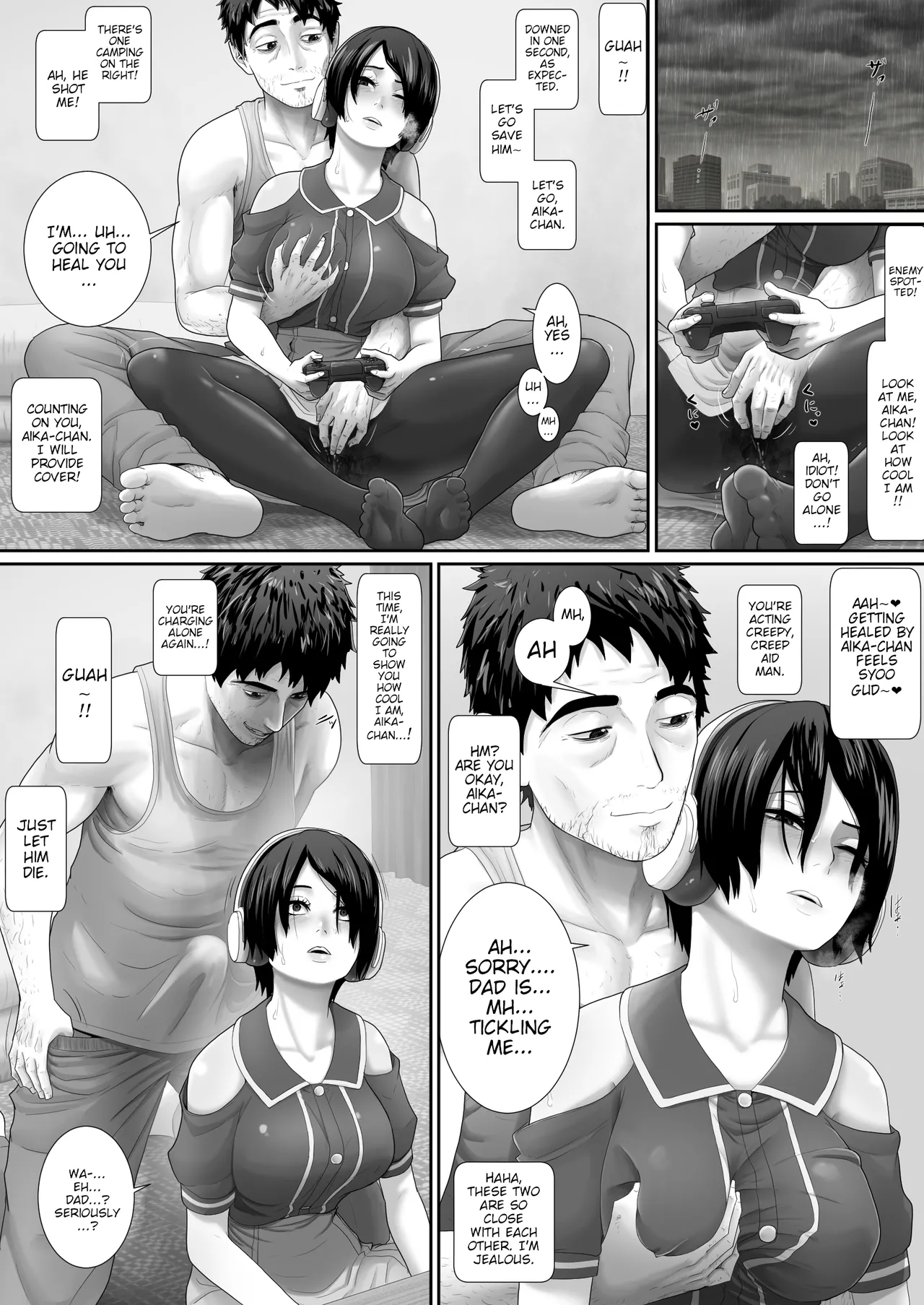 One Room, Father and Daughter Living Together page 36
