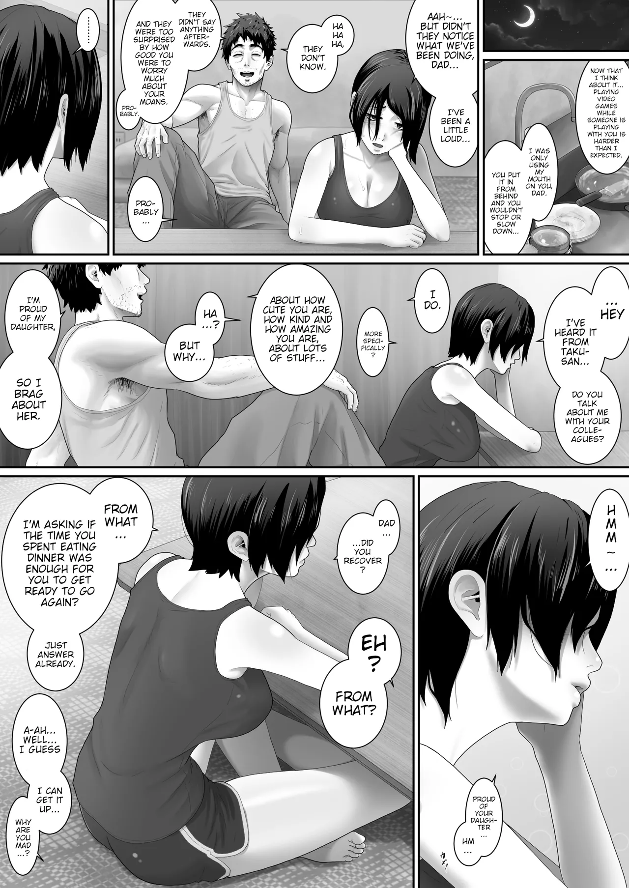 One Room, Father and Daughter Living Together page 41