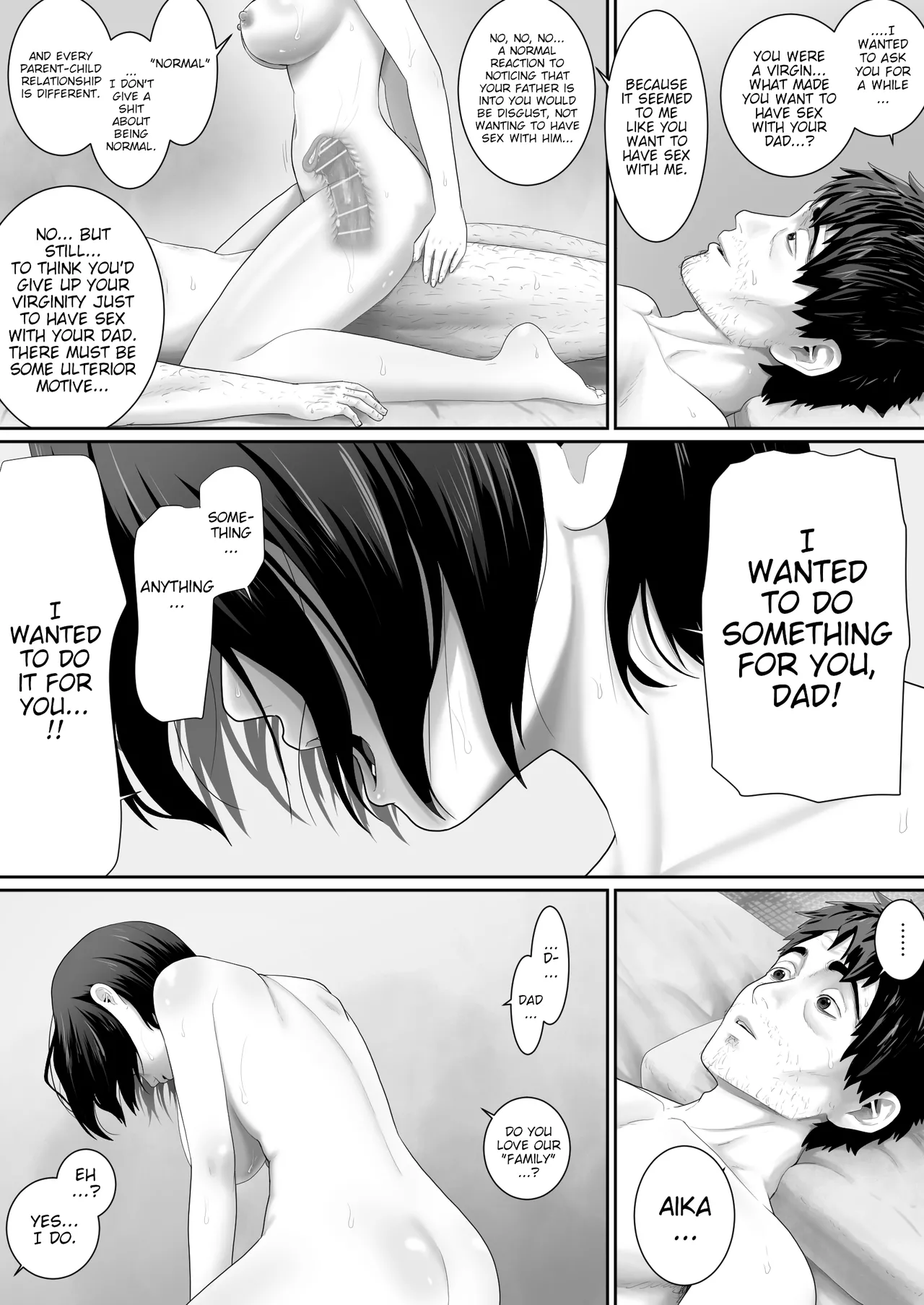 One Room, Father and Daughter Living Together page 45