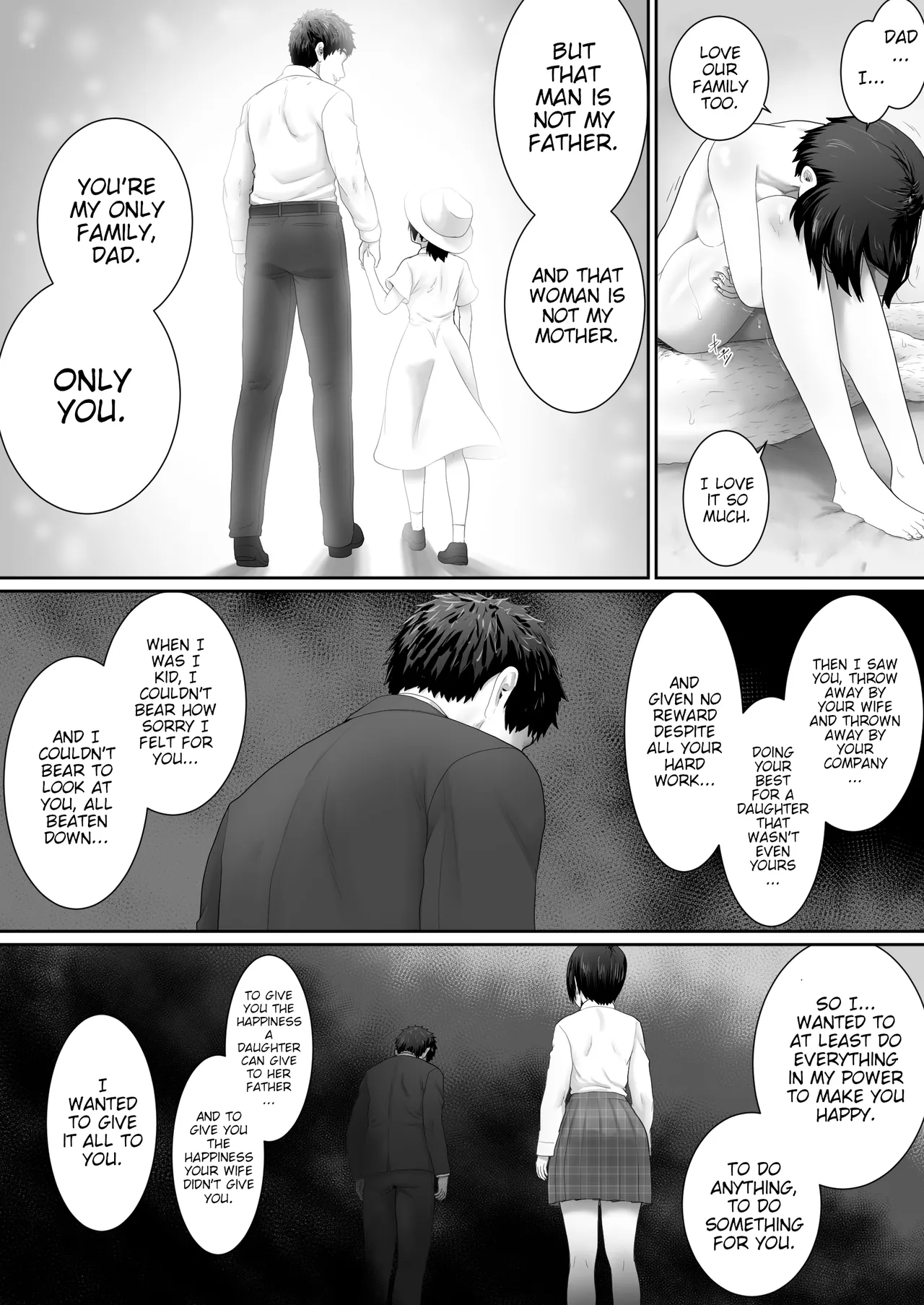 One Room, Father and Daughter Living Together page 49