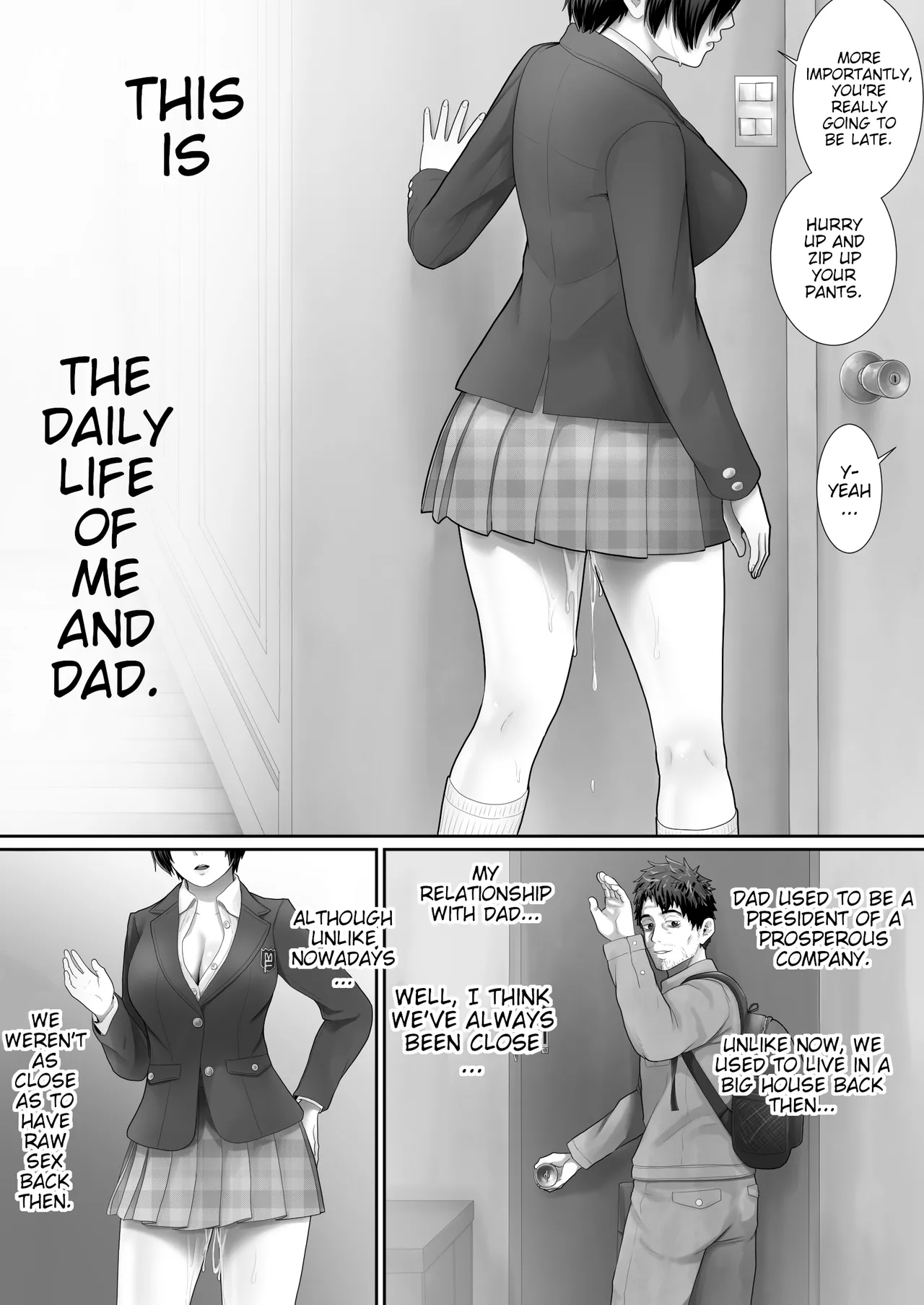 One Room, Father and Daughter Living Together page 9