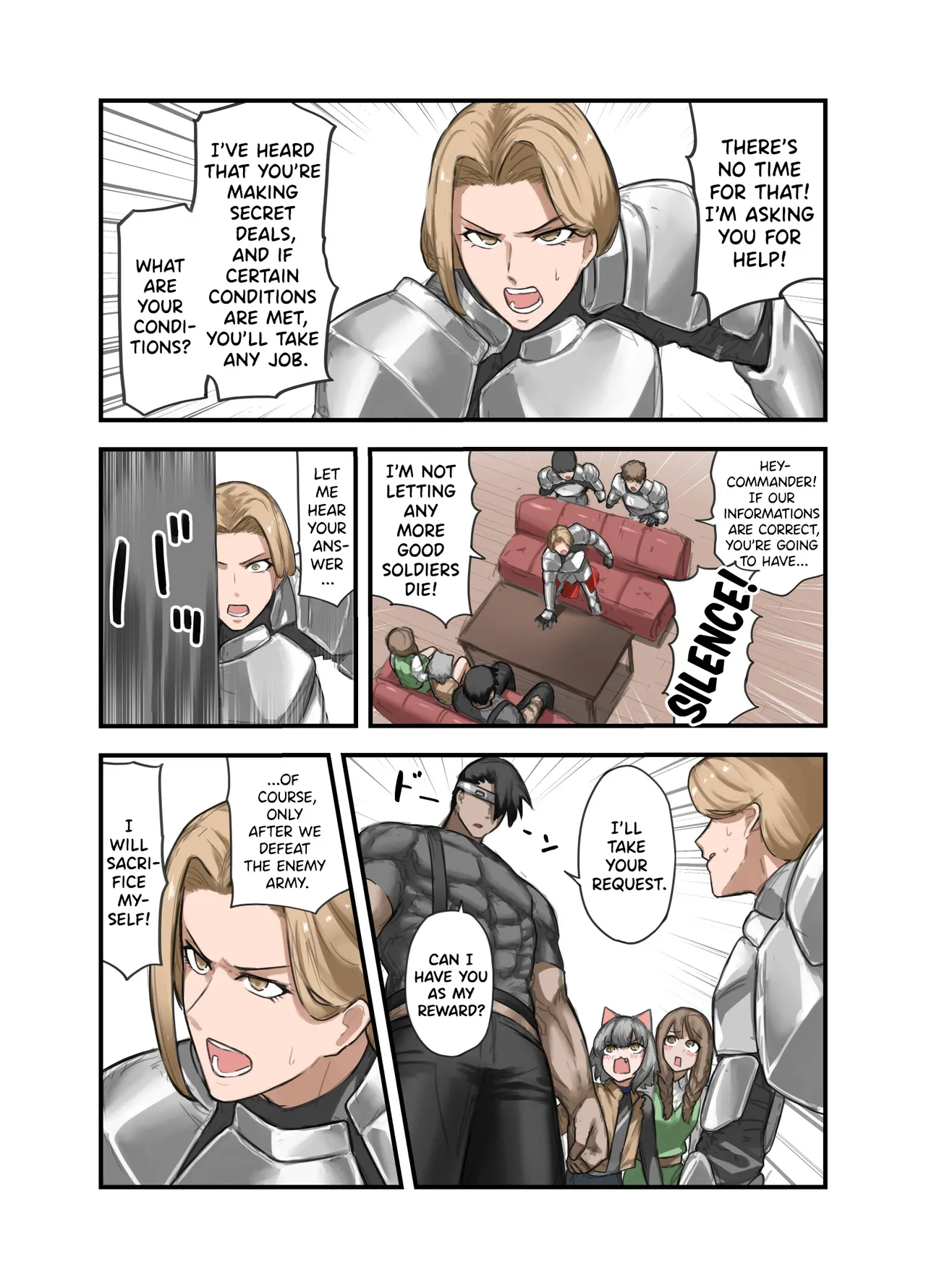 One Week With a Hero The Knight Captain Edition page 10