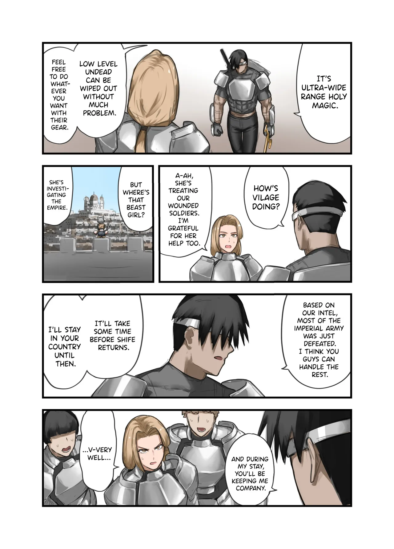 One Week With a Hero The Knight Captain Edition page 12