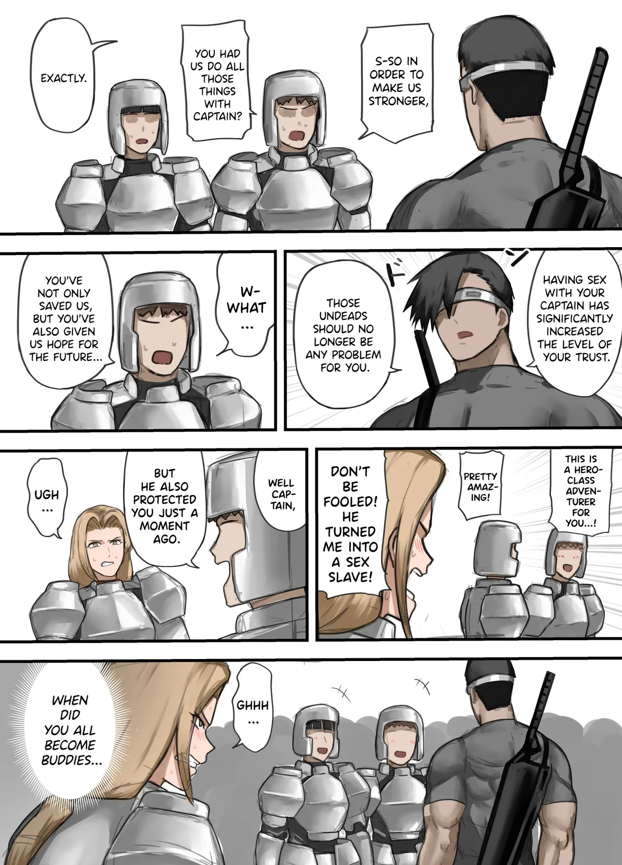 One Week With a Hero The Knight Captain Edition page 25