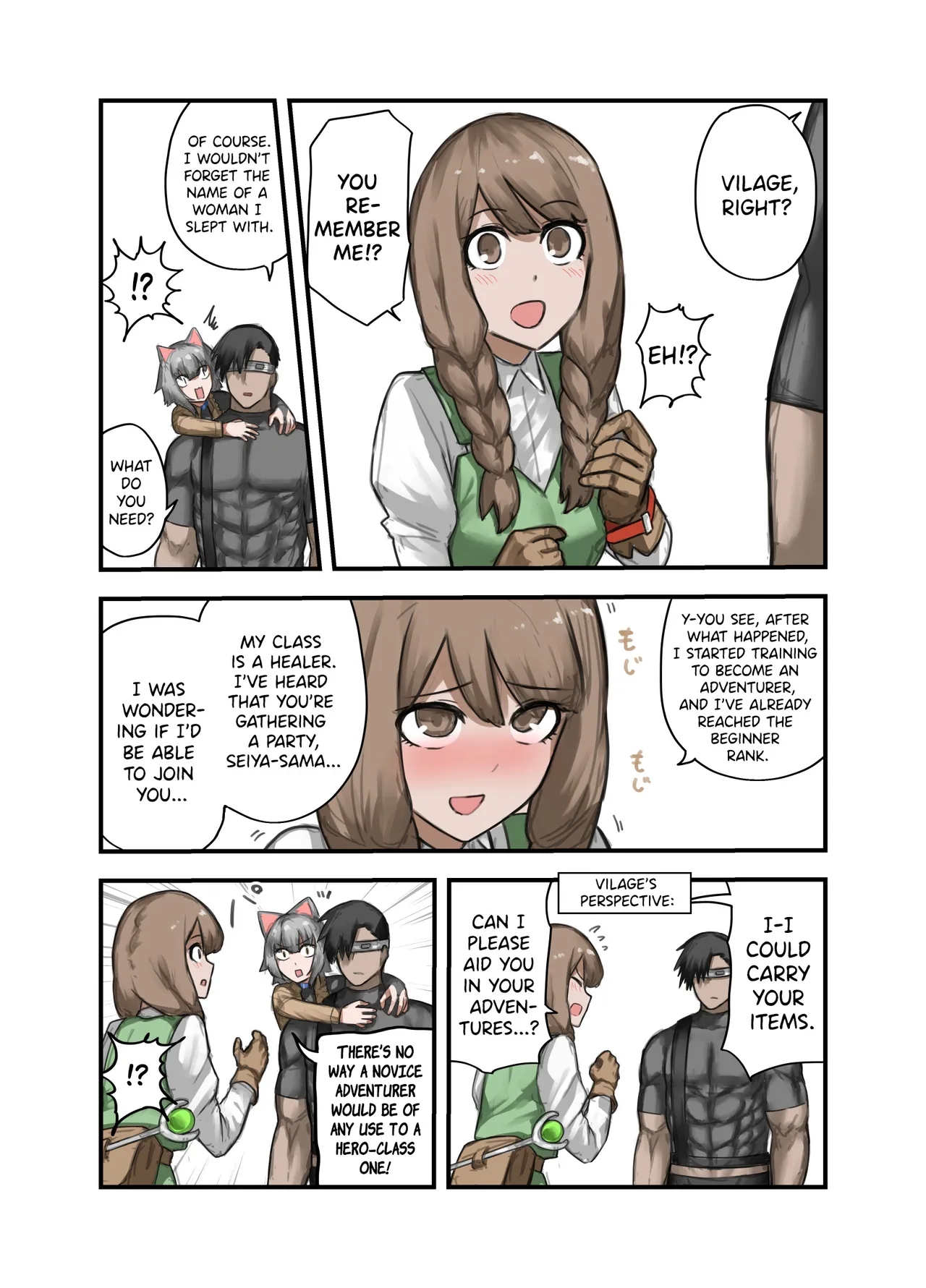 One Week With a Hero The Knight Captain Edition page 4