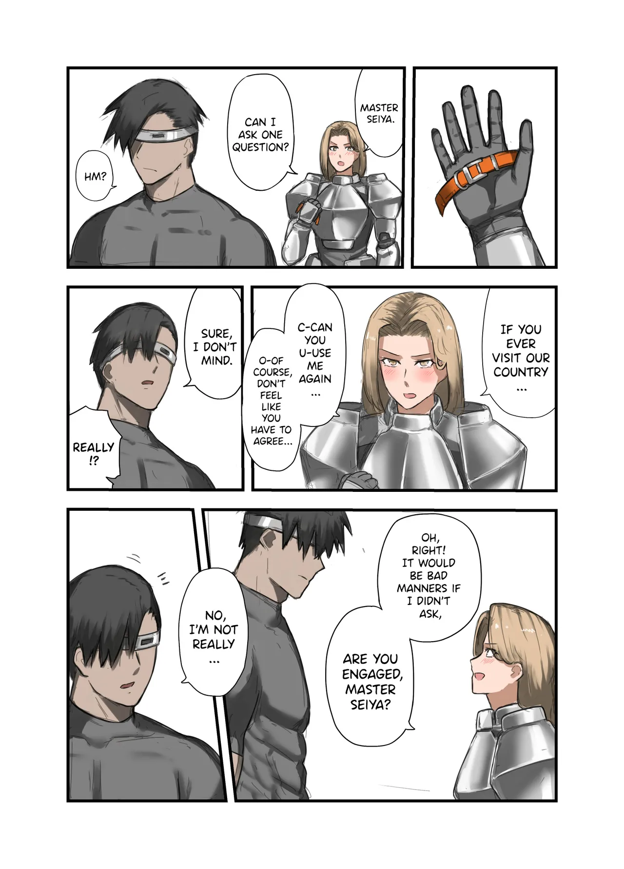 One Week With a Hero The Knight Captain Edition page 49