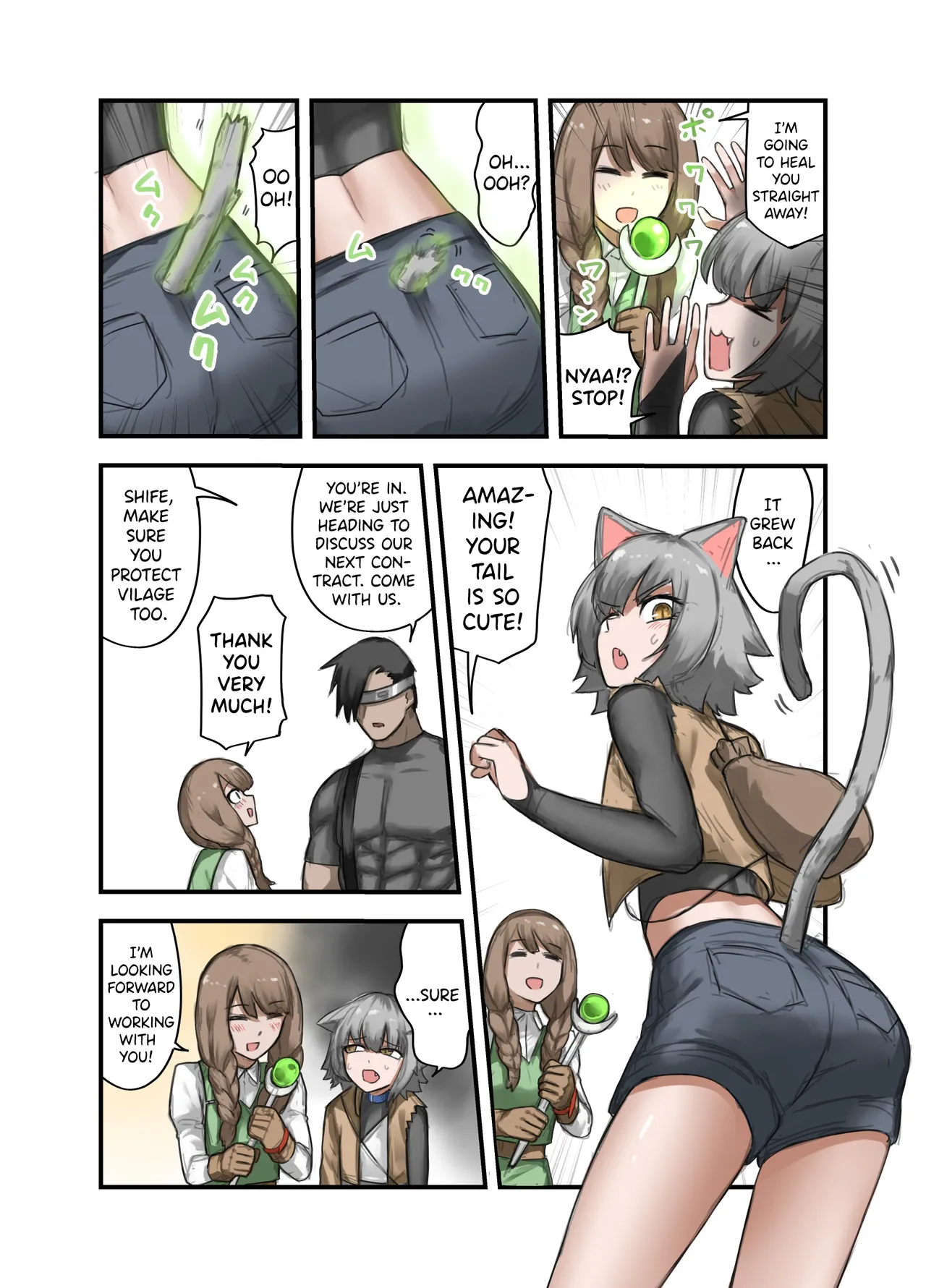 One Week With a Hero The Knight Captain Edition page 6