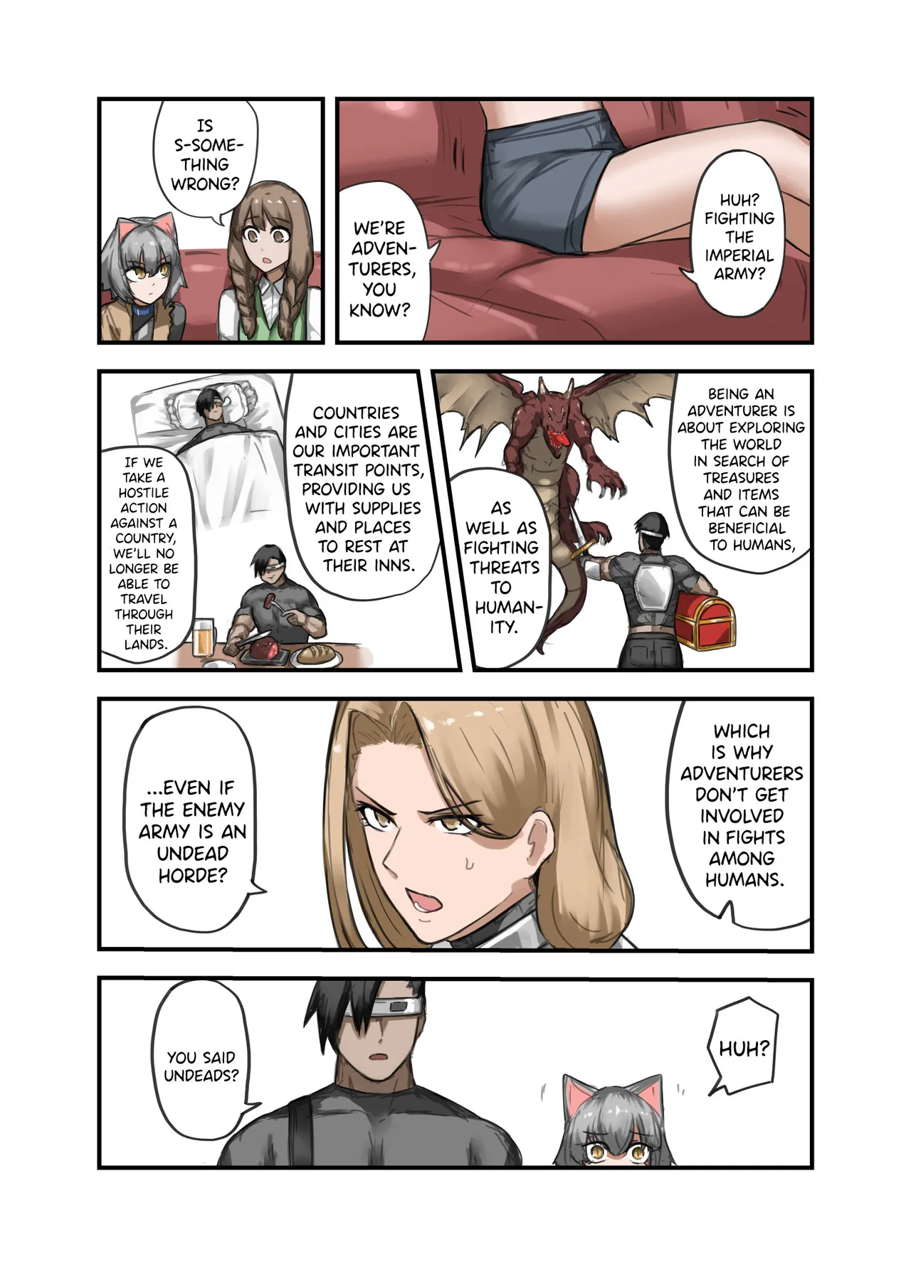 One Week With a Hero The Knight Captain Edition page 8