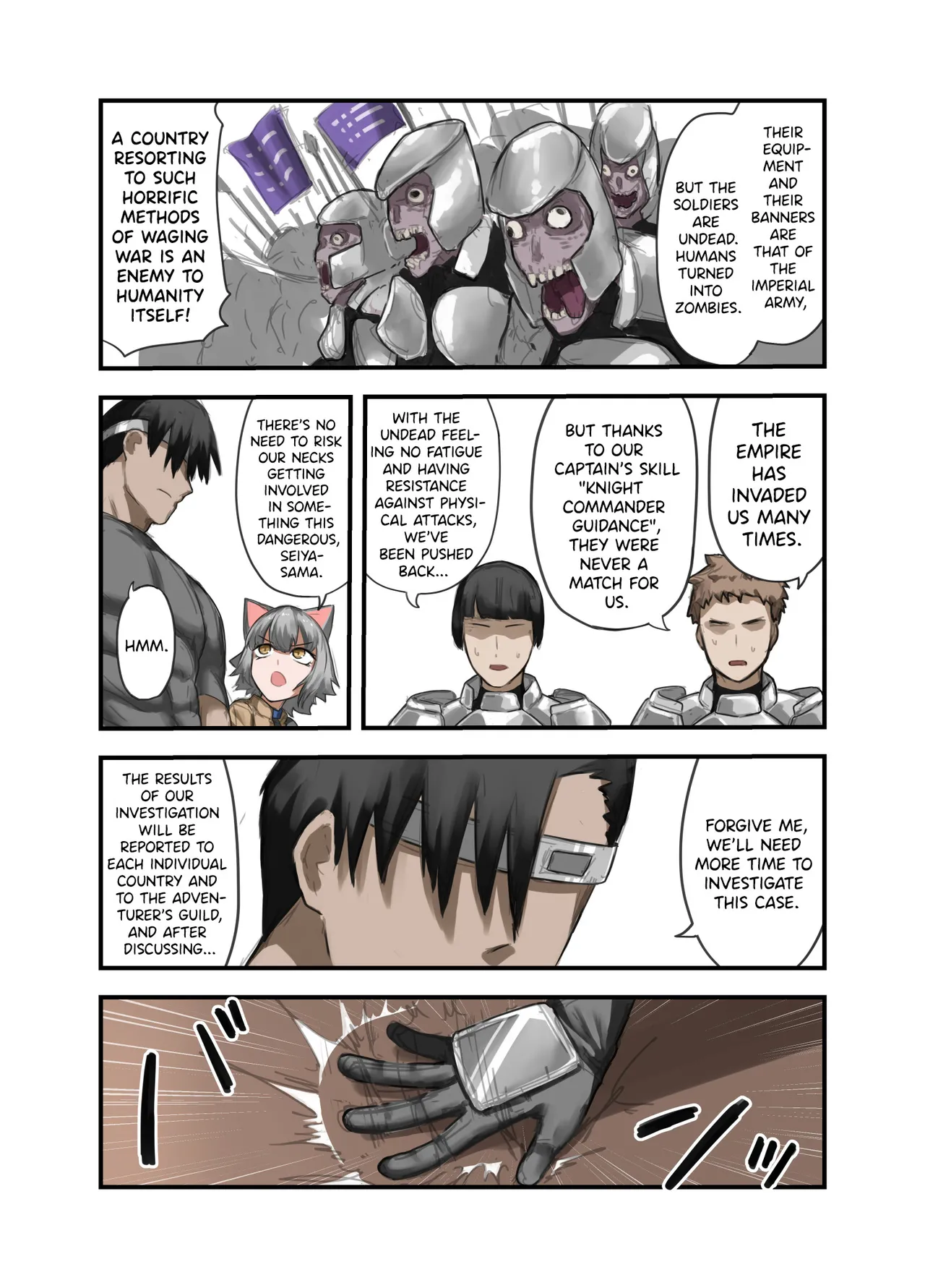One Week With a Hero The Knight Captain Edition page 9