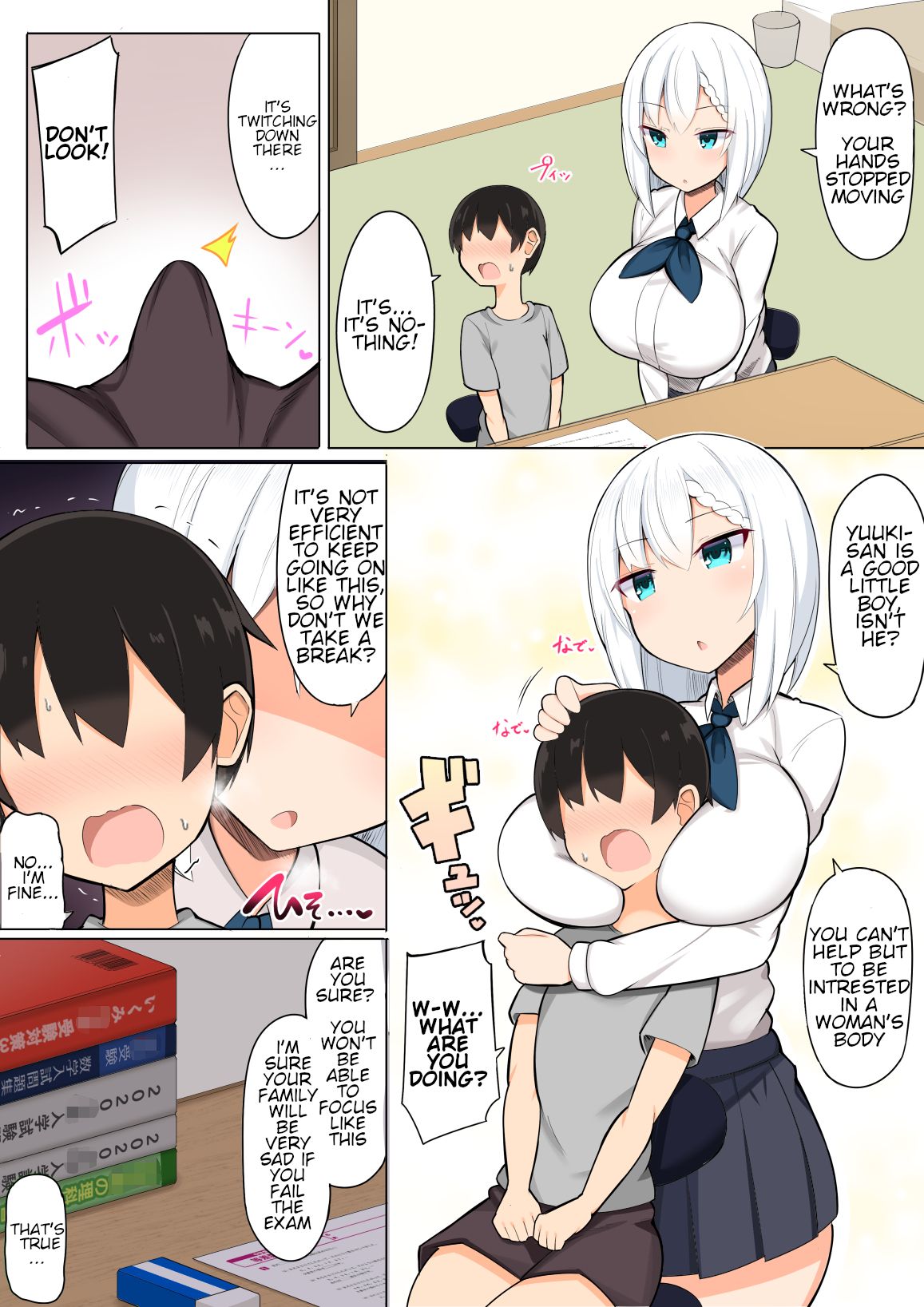 Onee-chan-tachi to Amaama Jukenbenkyou page 4