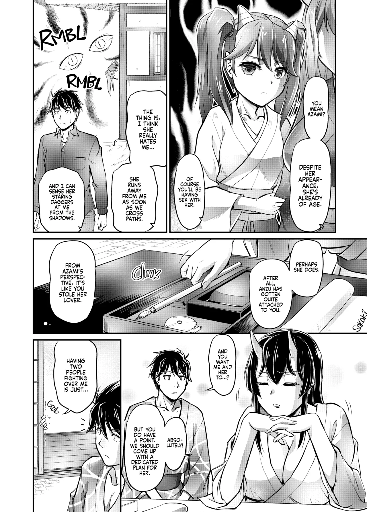 Oni Harame: Impregnate ALL the Oni! page 141