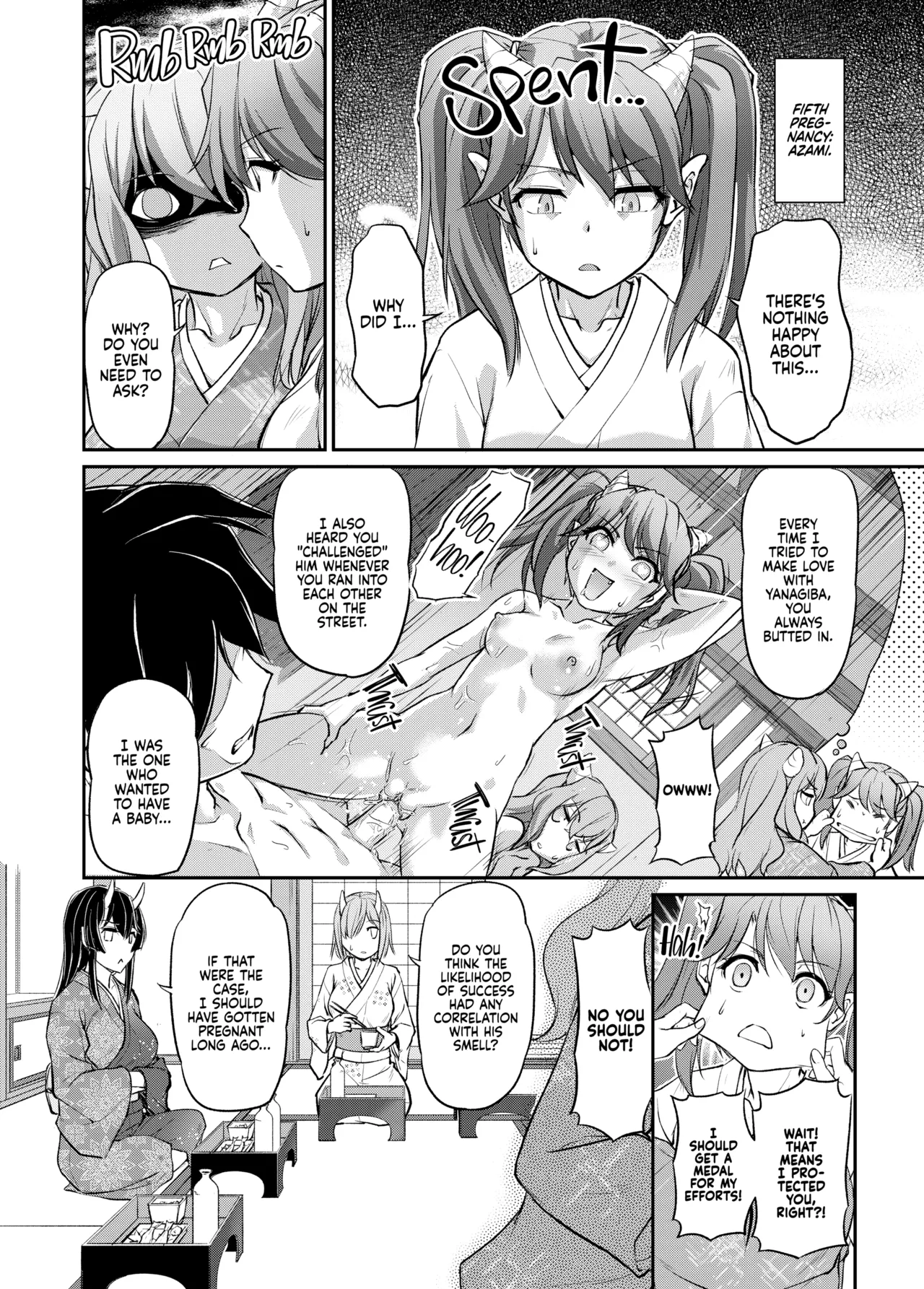Oni Harame: Impregnate ALL the Oni! page 163
