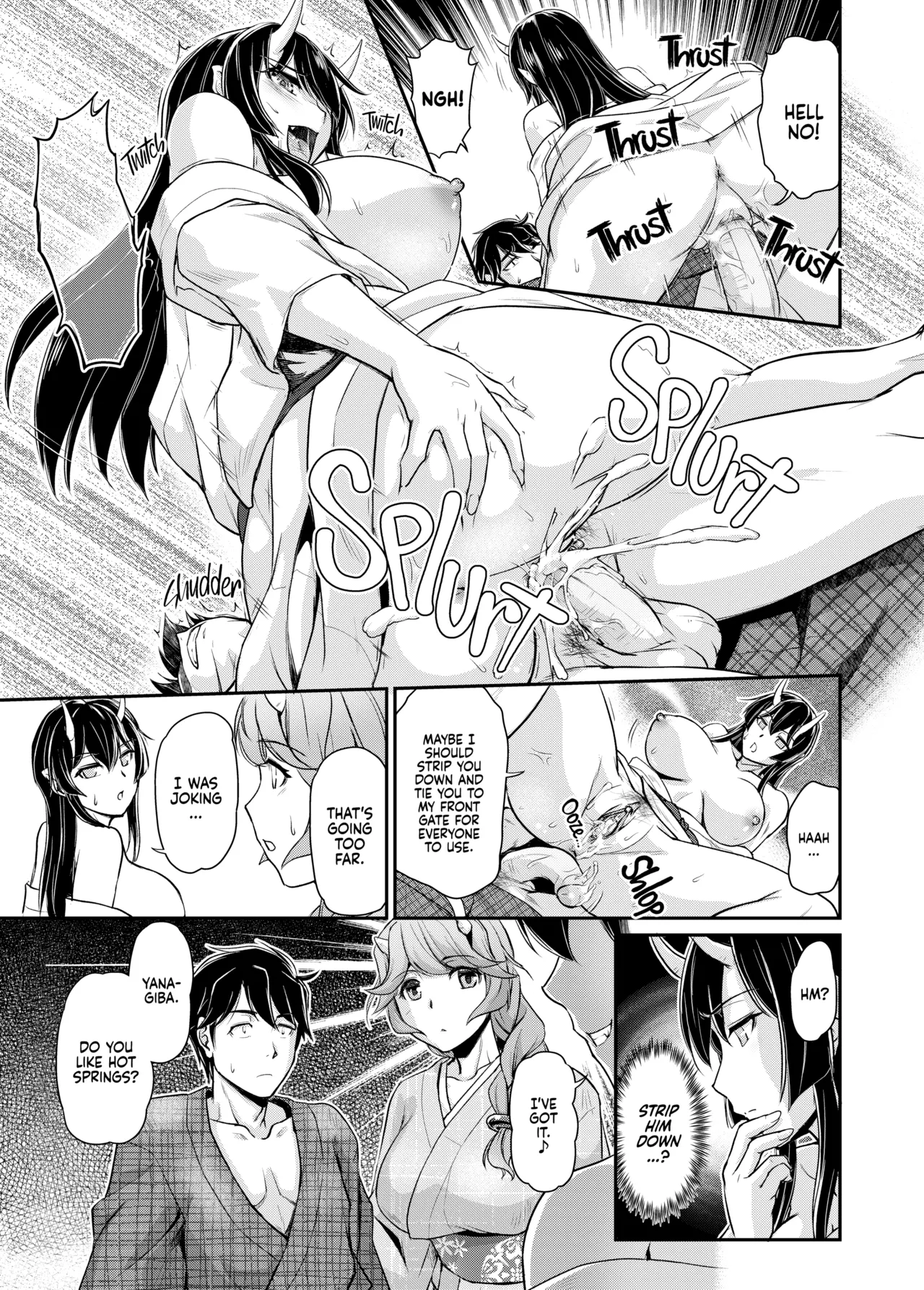 Oni Harame: Impregnate ALL the Oni! page 92