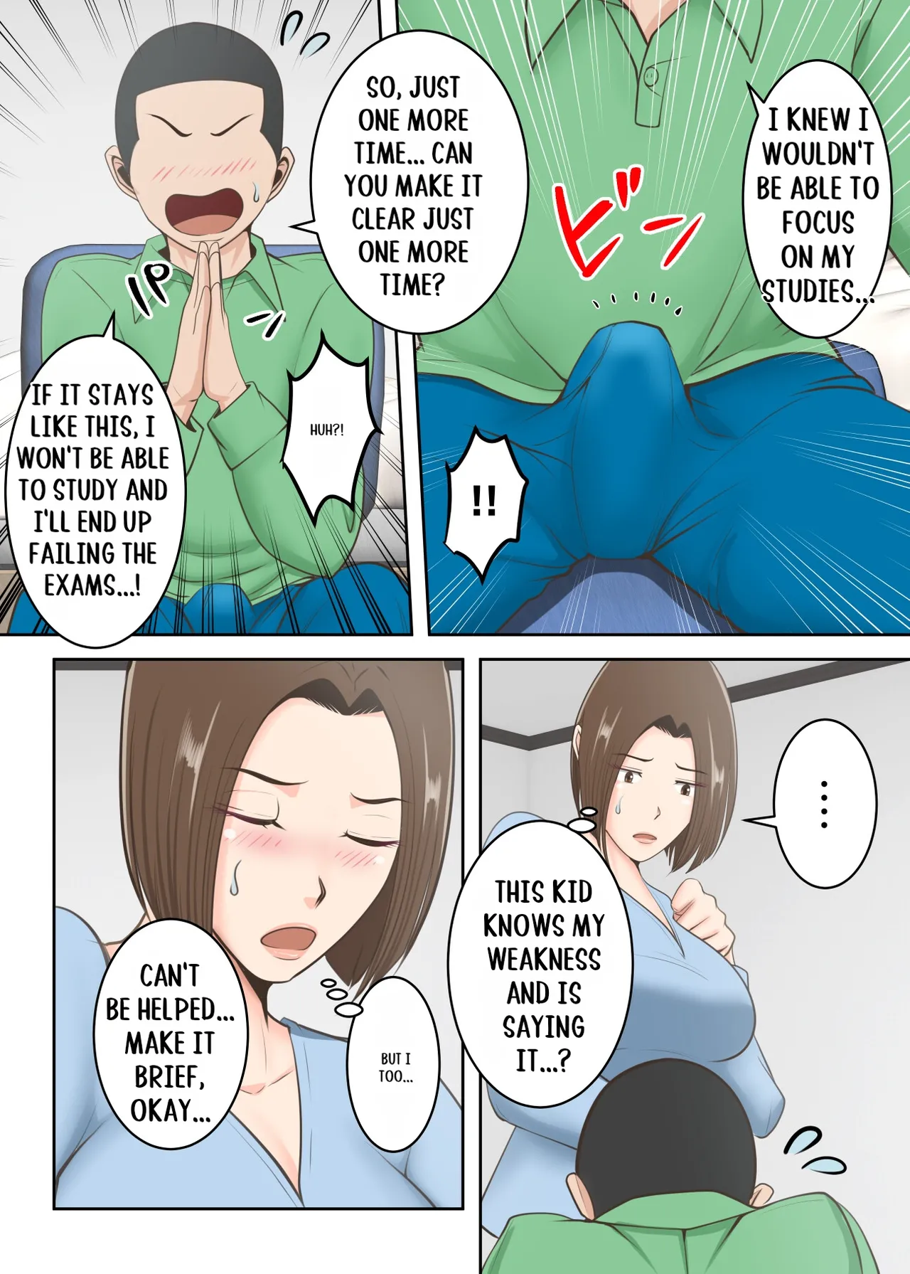Oni no Kyouiku Mama ga Musuko to Amaama SEX made page 32