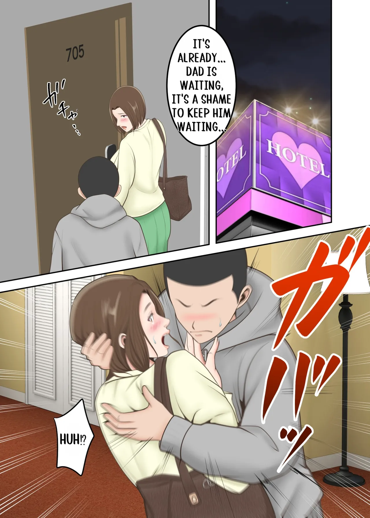 Oni no Kyouiku Mama ga Musuko to Amaama SEX made page 63