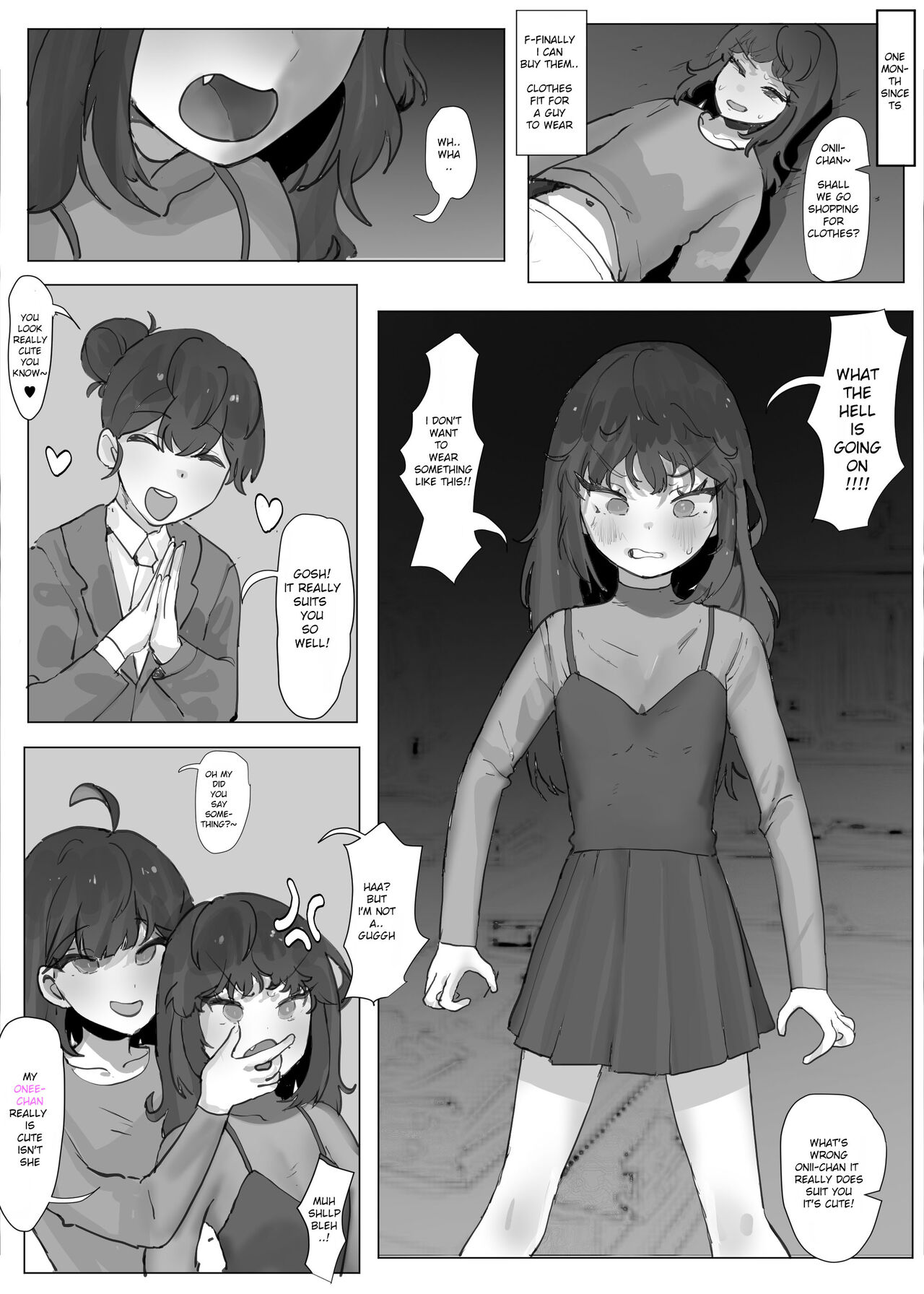 Onii-chan ga TS sareru manga page 10