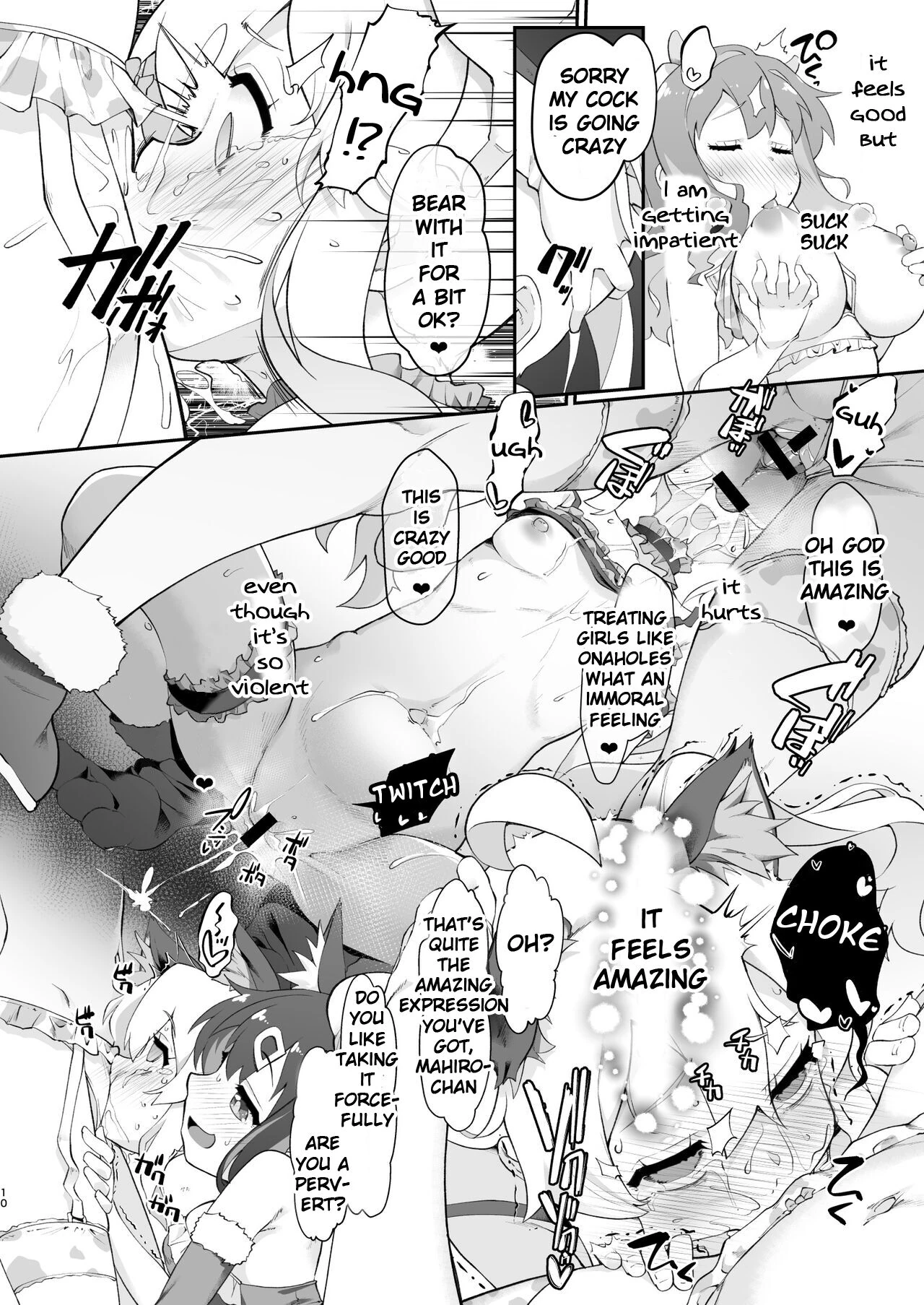 Onii-chan turned into a slut so we'll teach him a lesson with these page 9