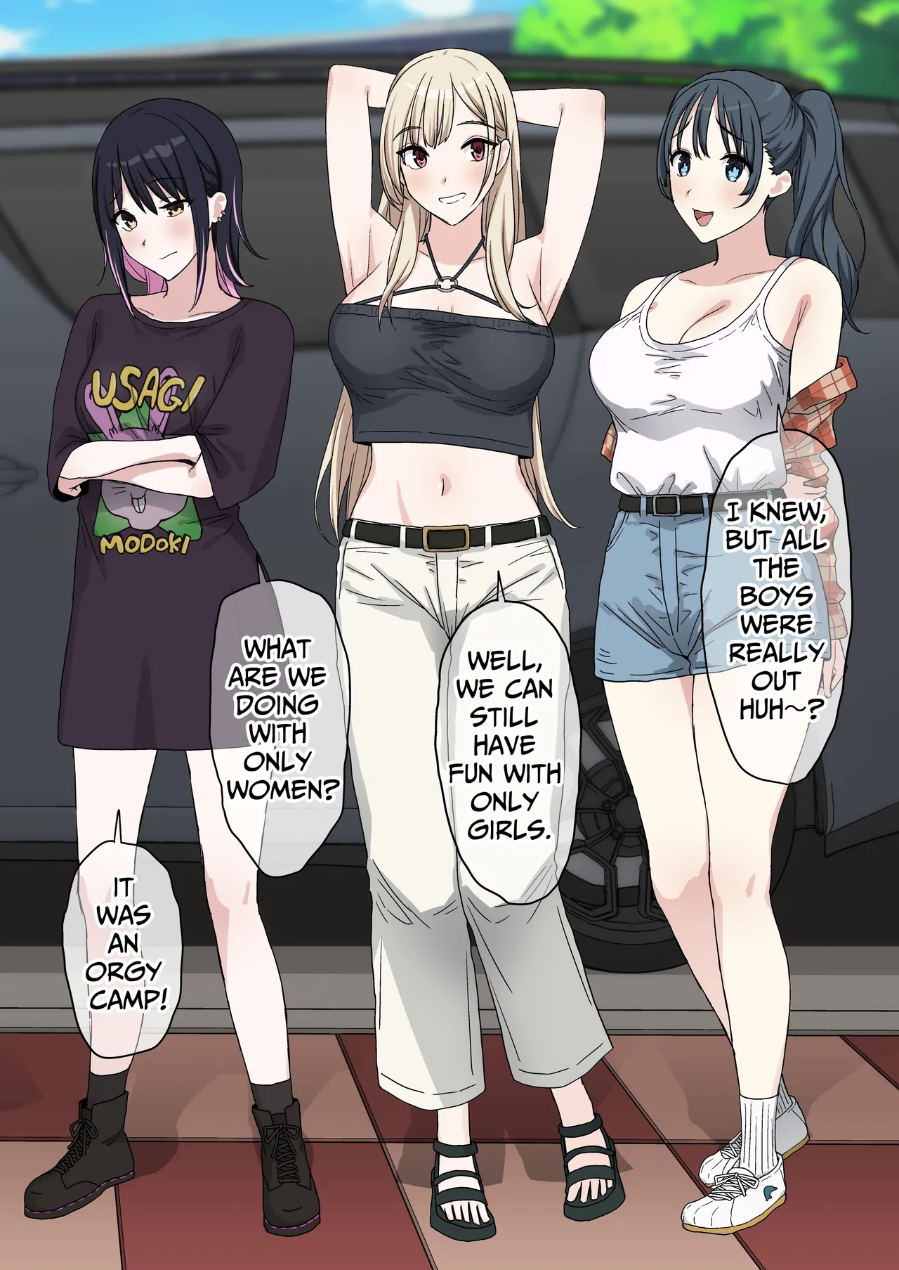 Only One Guy At The Fuck Club's Intensive Training Camp page 12
