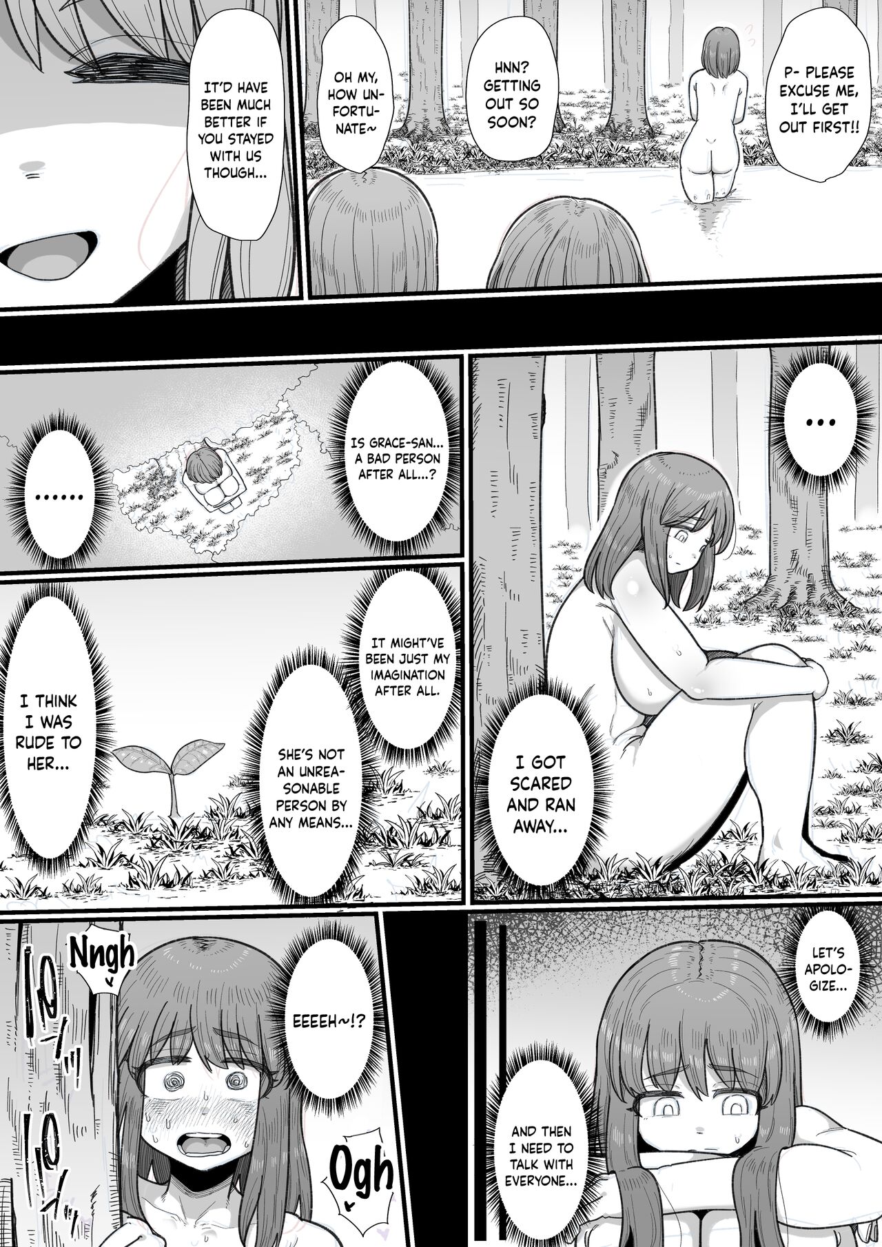 Onna Boukensha x Futanari, Nani mo Okoranai Hazu ga Naku... page 20