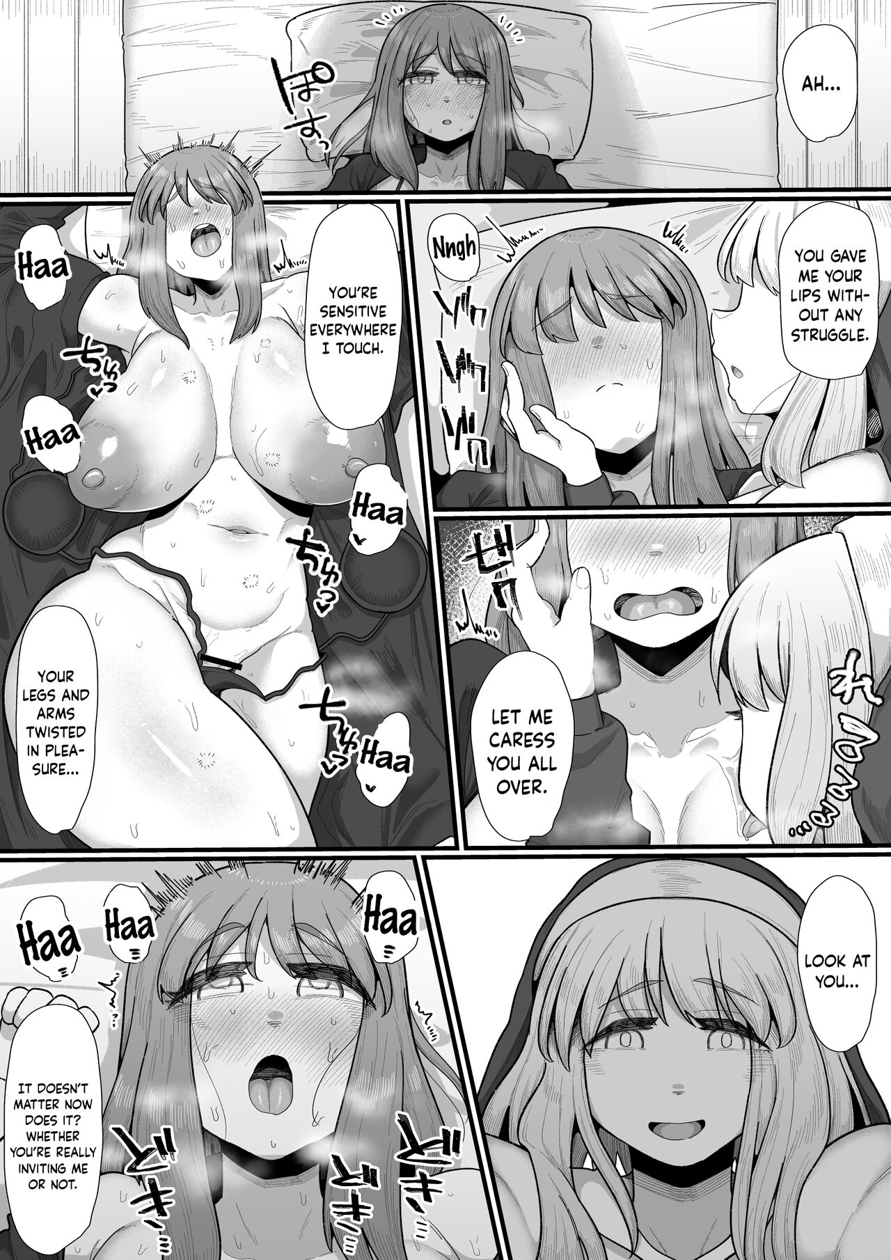 Onna Boukensha x Futanari, Nani mo Okoranai Hazu ga Naku... page 29