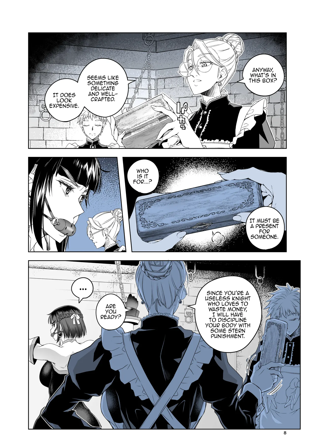 Onna Kishi Rahel to Kinka no Daishou - Lady Knight Rahel and The atonement of Gold page 7
