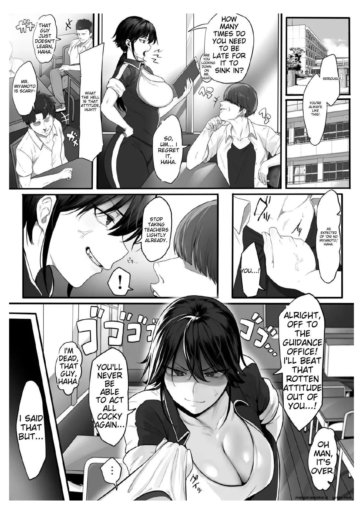 Onna Kyoushi ha Zetsurin Koubi de Mesu ni Naru page 3